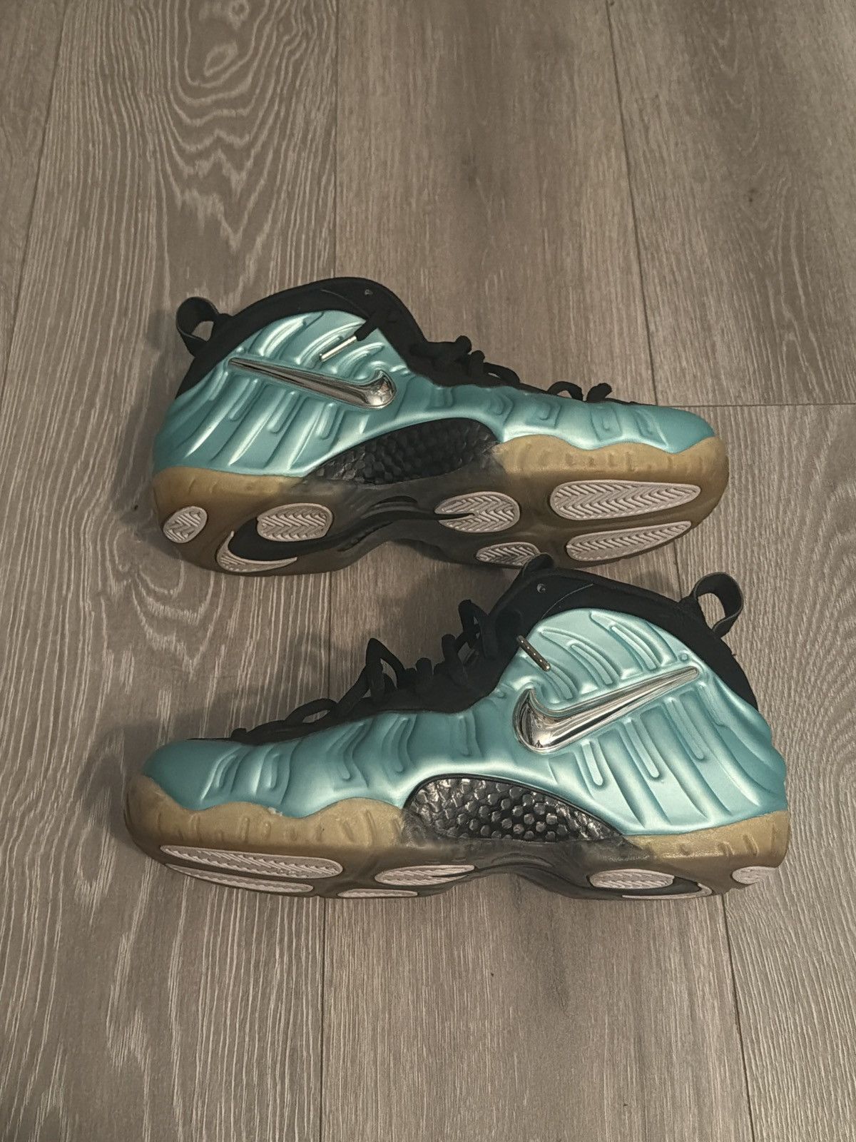 Nike 2017 air foamposite pro island green Size US 10 / EU 43 - 1 Thumbnail