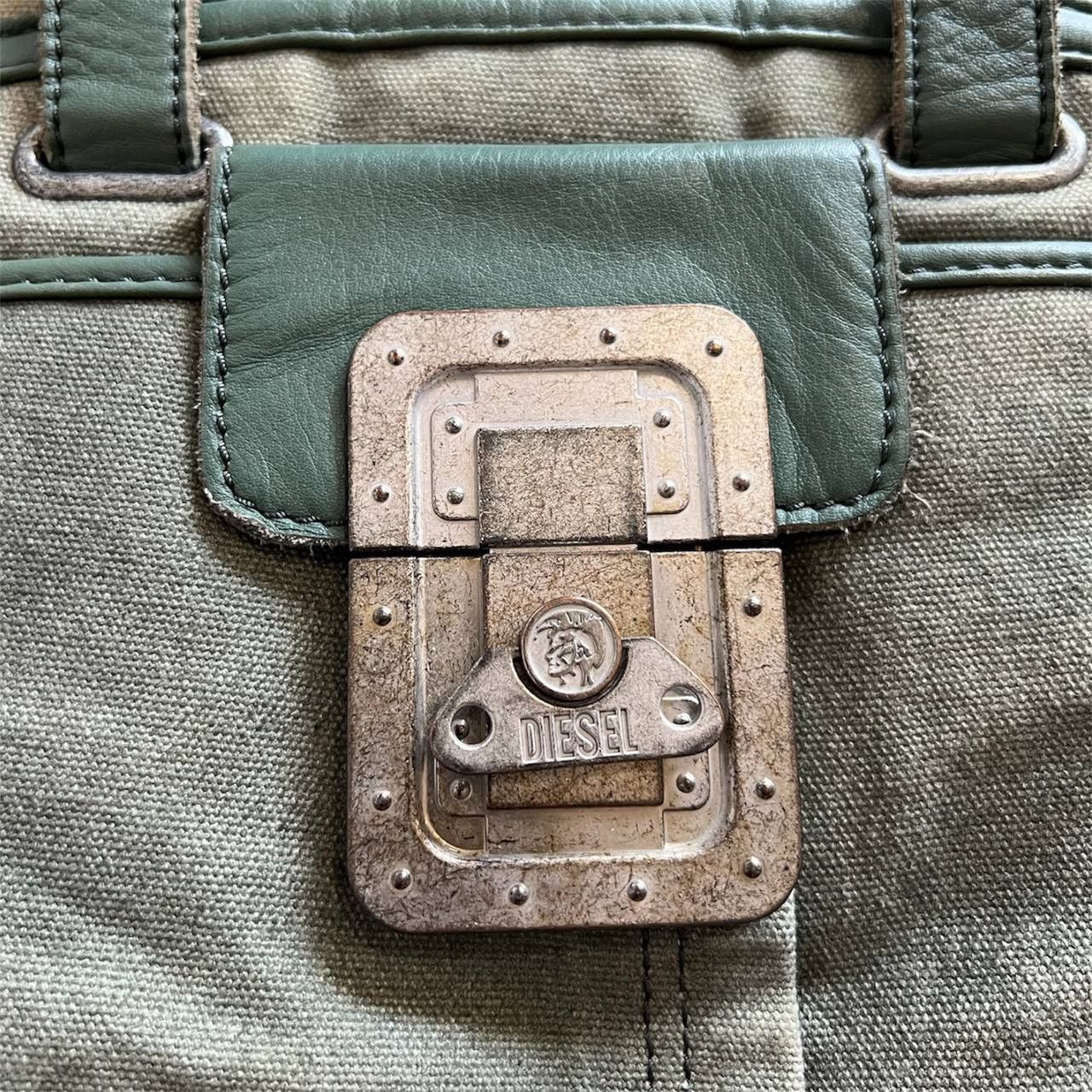 Diesel 90’S RARE DIESEL INDUSTRY VINTAGE ARCHIVAL JAPANESE TOTE BAG Size ONE SIZE - 3 Thumbnail