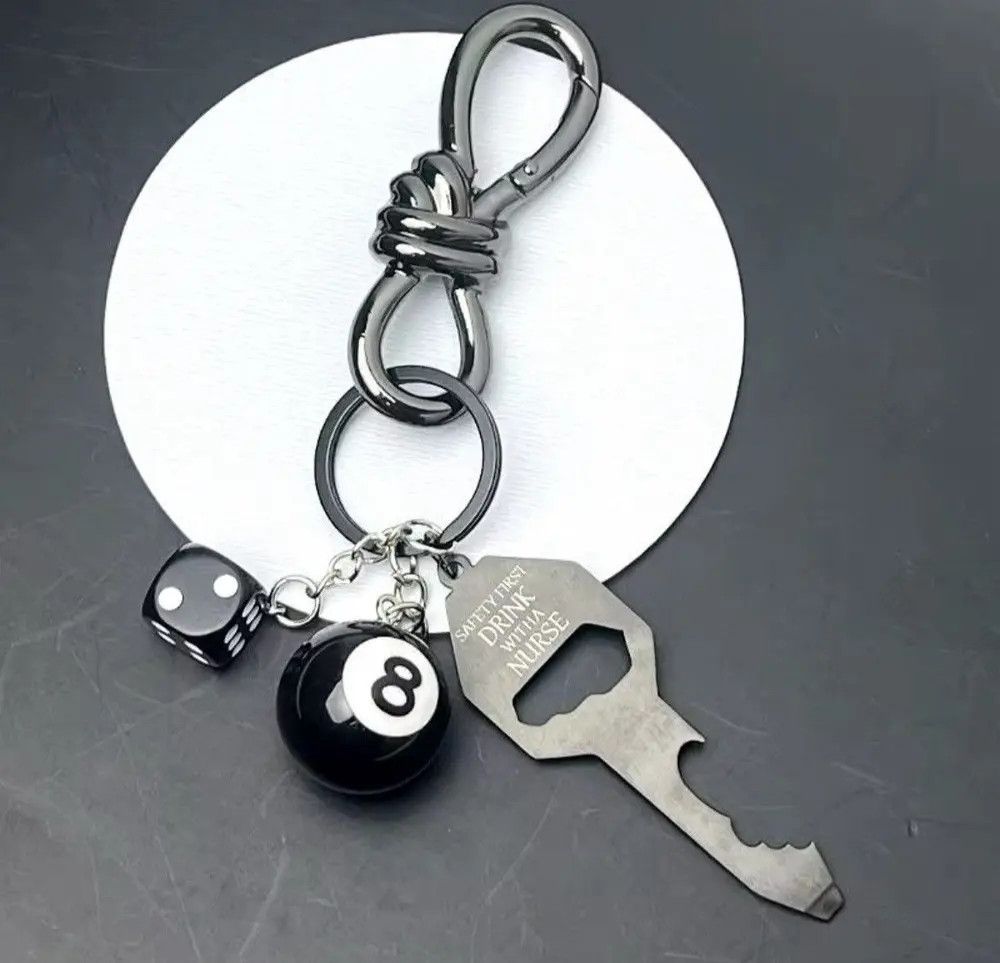 Vintage Silver Chain Jeans Carabiner Size ONE SIZE - 2 Thumbnail