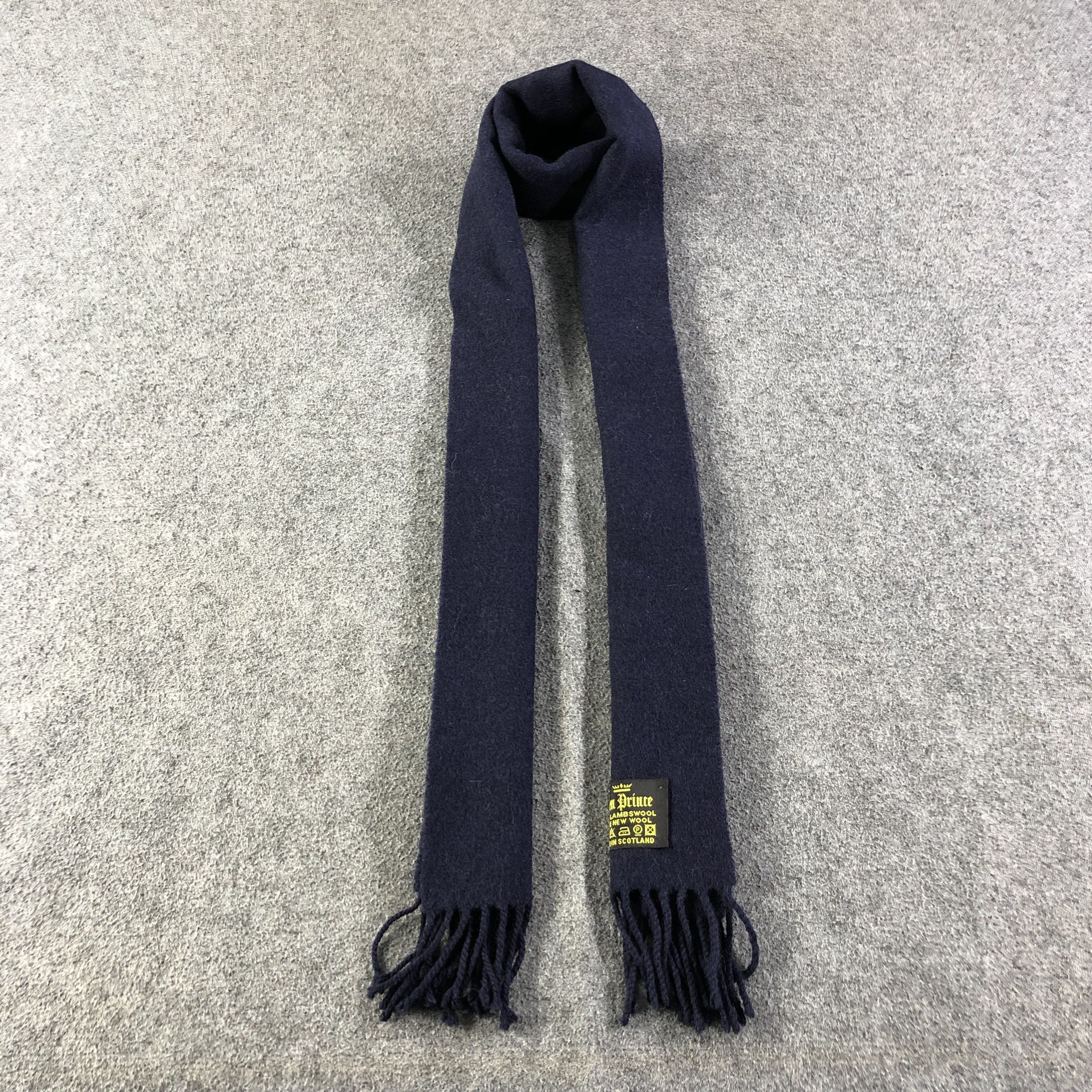 Vintage Glen Prince Wool Scarf Muffler V1062 Size ONE SIZE - 1 Thumbnail