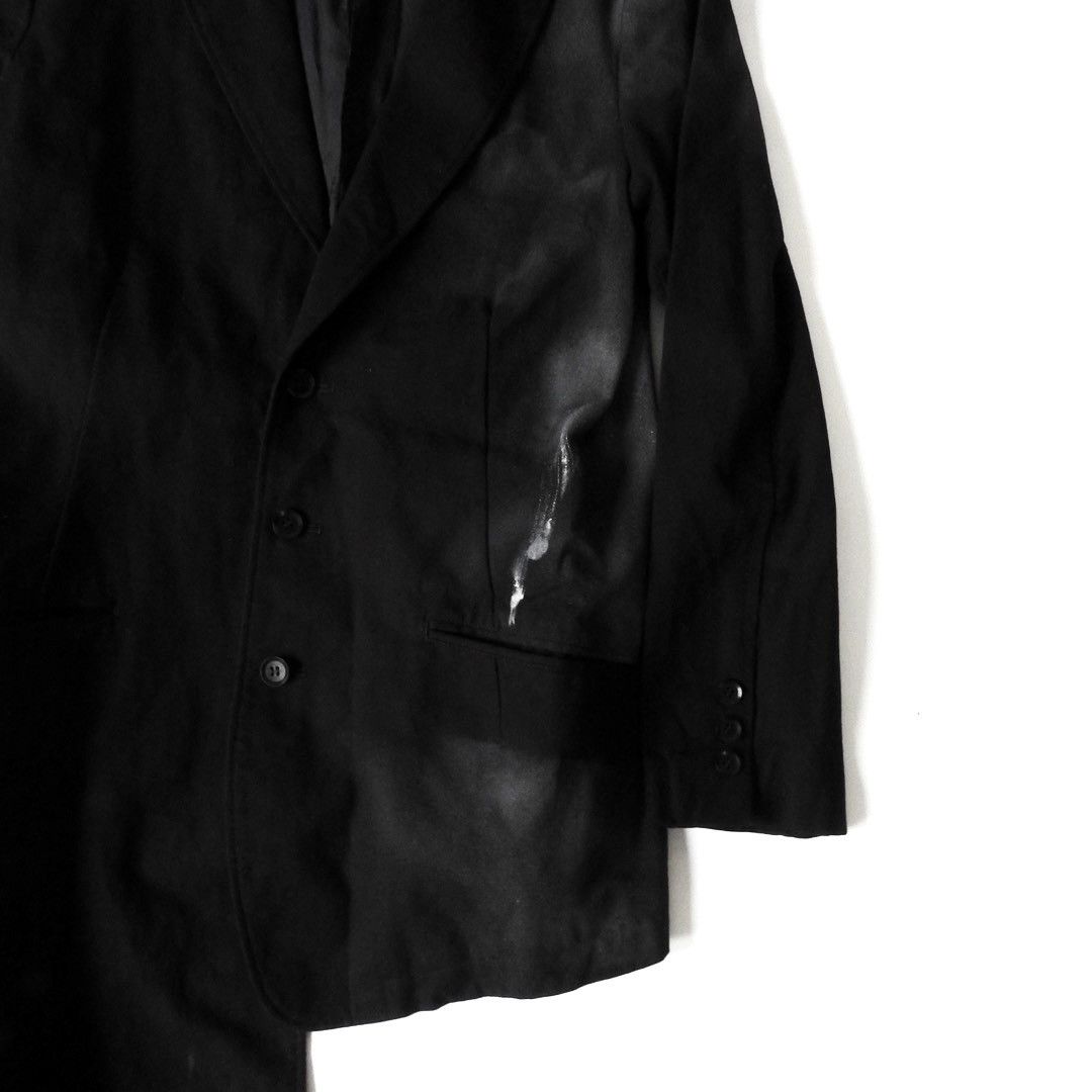 Yohji Yamamoto Yohji Yamamoto +Noir AW18 Smoke Paint Jacket Size M / US 6-8 / IT 42-44 - 6 Thumbnail
