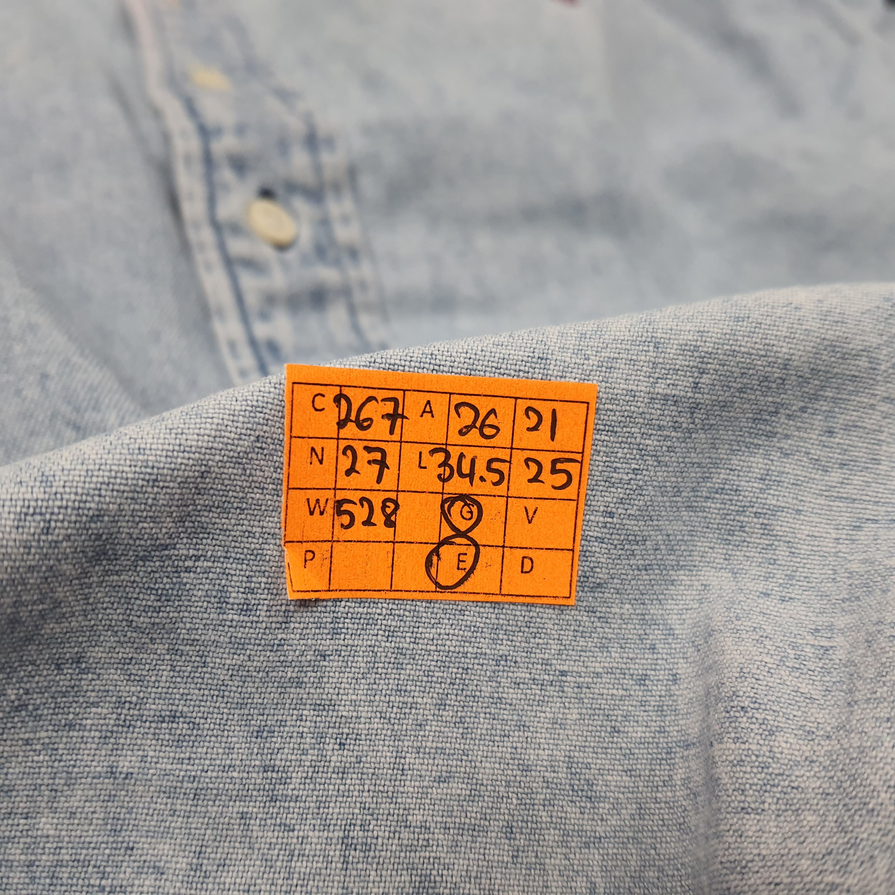 Ralph Lauren Vintage Ralph Lauren Denim Button Up Shirt C267N27 Size US XL / EU 56 / 4 - 9 Thumbnail