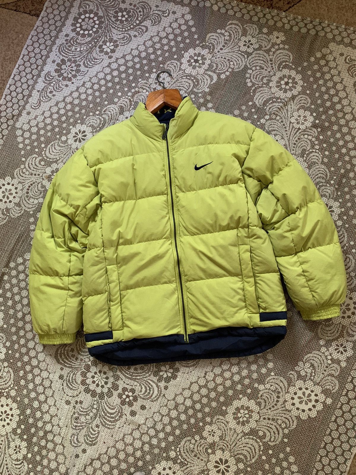 Nike × Vintage Nike vintage two side puffer reversible down jacket rare Size US M / EU 48-50 / 2 - 4 Thumbnail