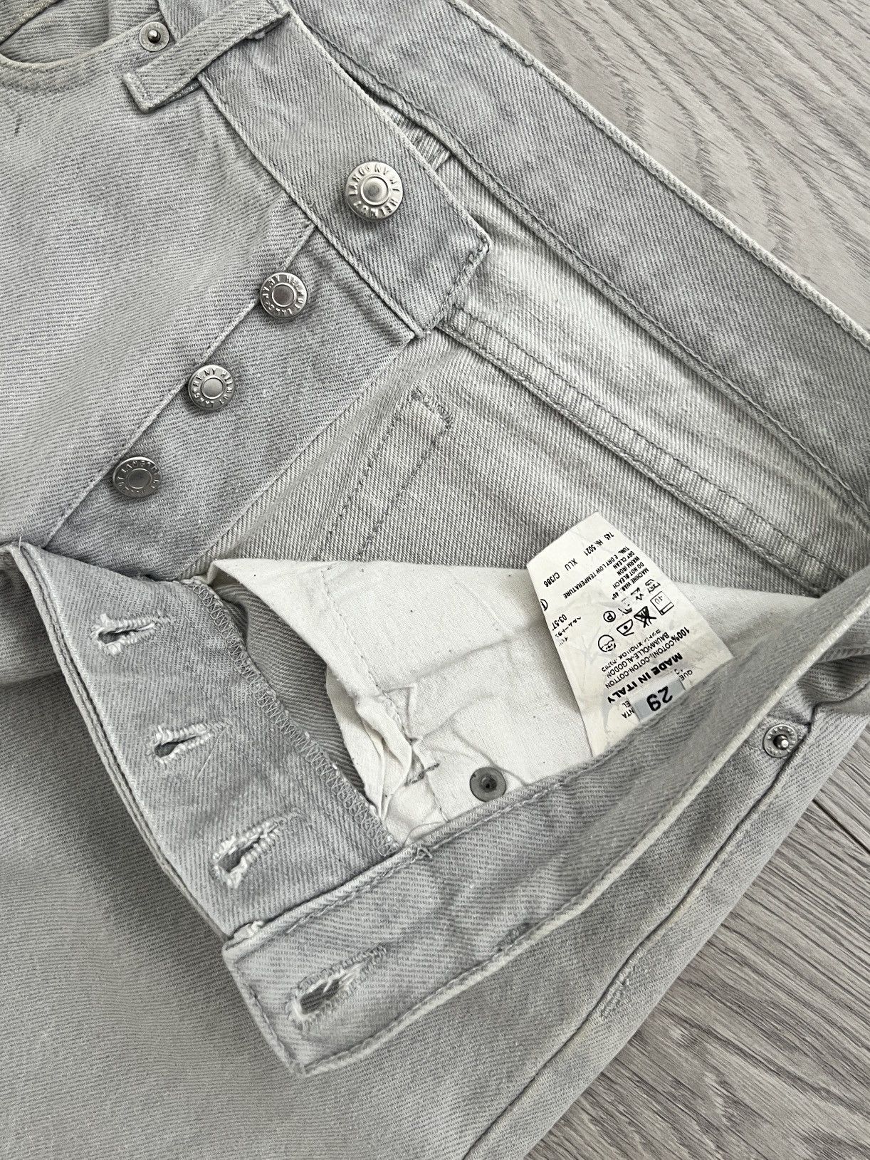 2003 Low Waist Bootcut 'Classic Coloured Denim' Jeans