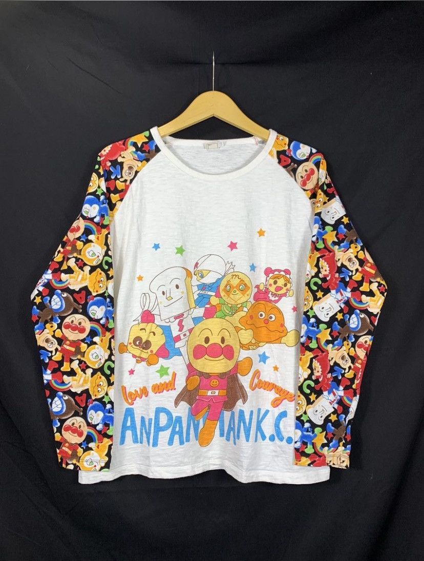 20471120 Japanese Anpanman Long Sleeve Size US L / EU 52-54 / 3 - 1 Thumbnail