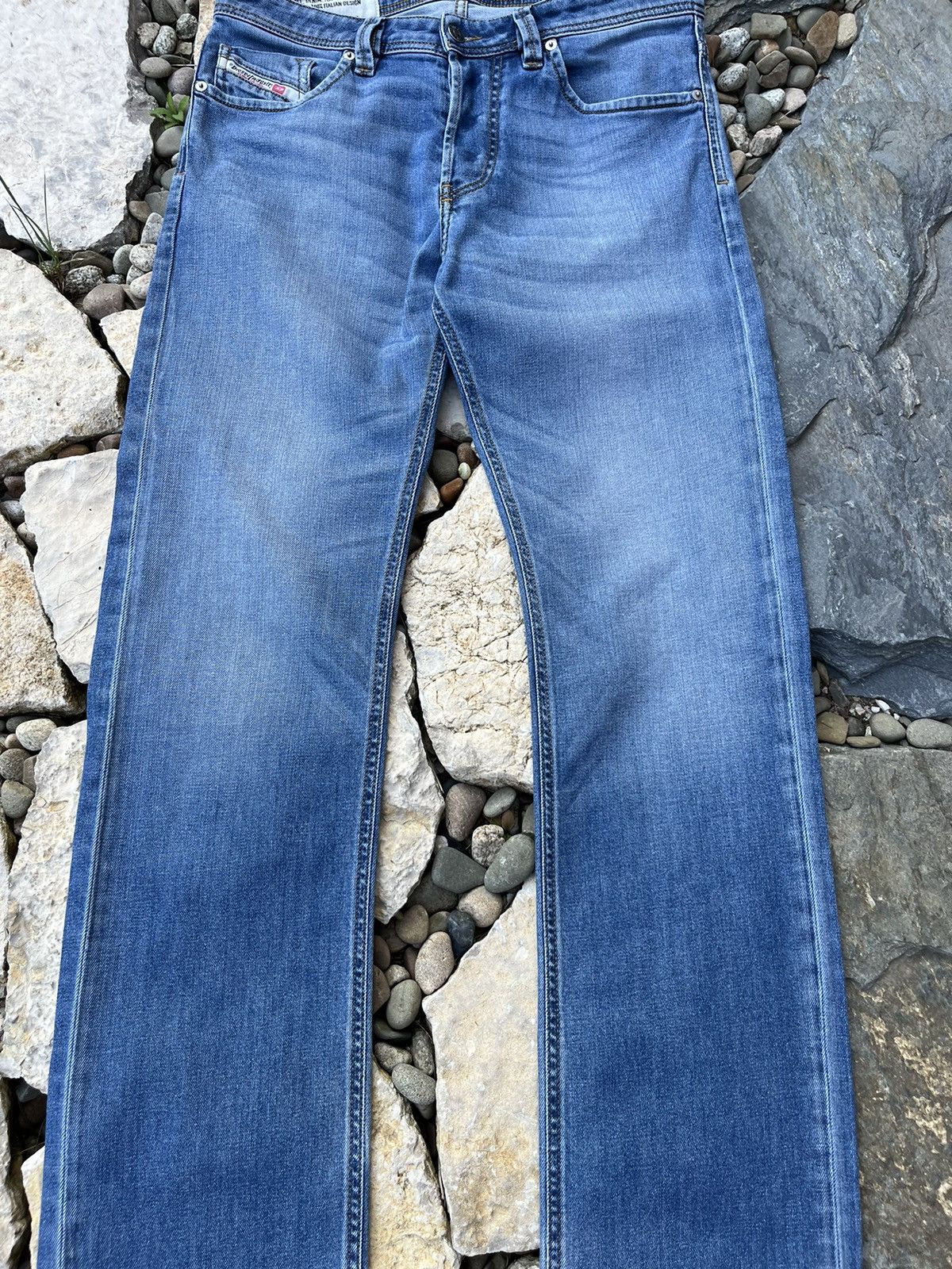 Diesel × Jean Diesel larkee straight y2k classic jeans 30x34 long pants Size US 30 / EU 46 - 4 Thumbnail