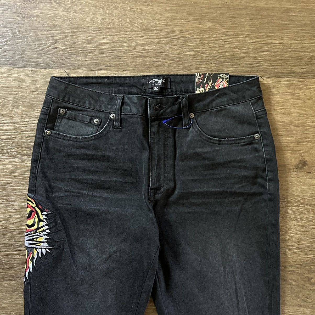 Ed Hardy Y2k Ed Hardy Flare Pants Size 30" / US 8 / IT 44 - 3 Thumbnail