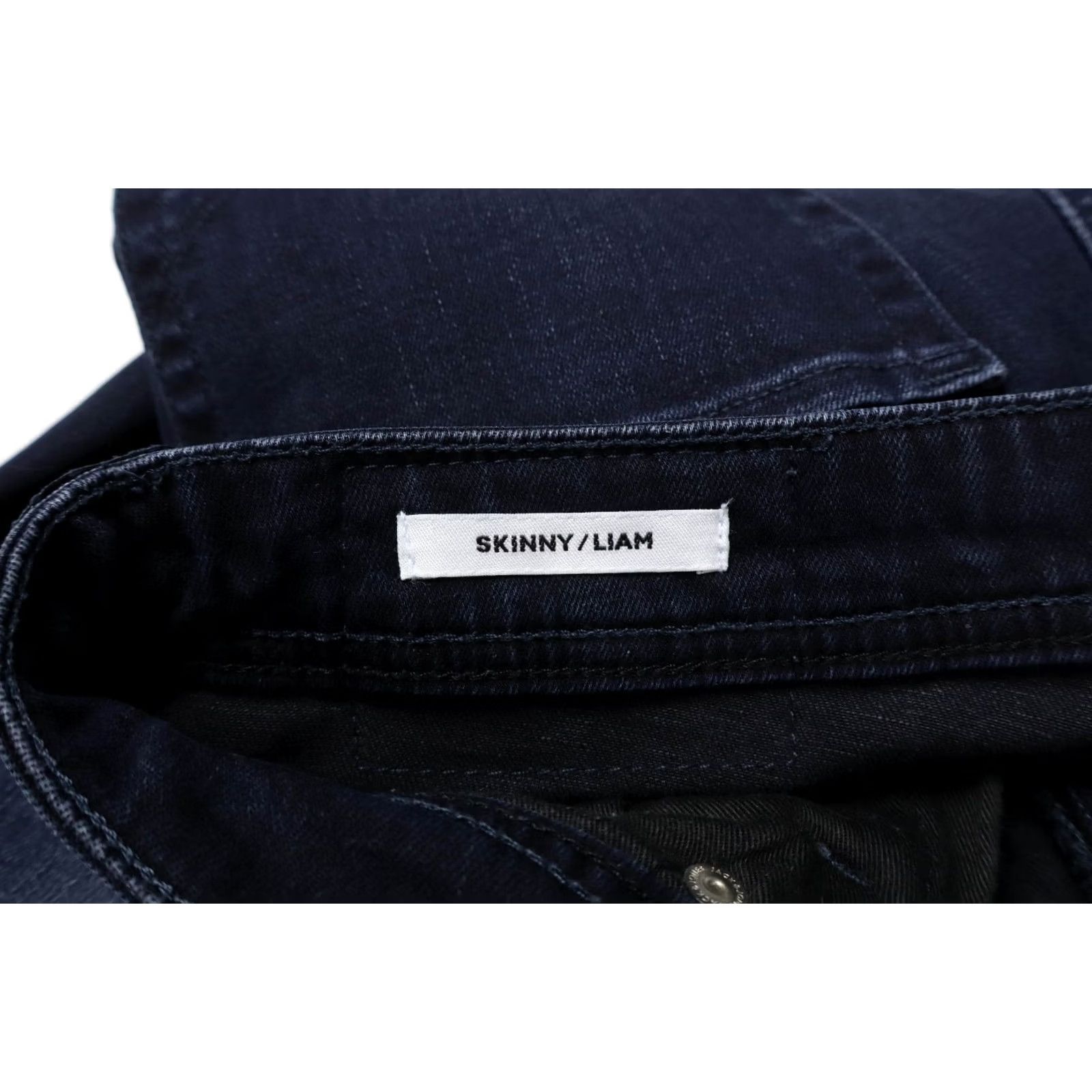 Jack & Jones JACK & JONES Skinny / Liam Jeans Men's W32/L32 Faded Whiskers Zip Fly Stretch Jeans Woman? No, Men. Size US 32 / EU 48 - 6 Thumbnail