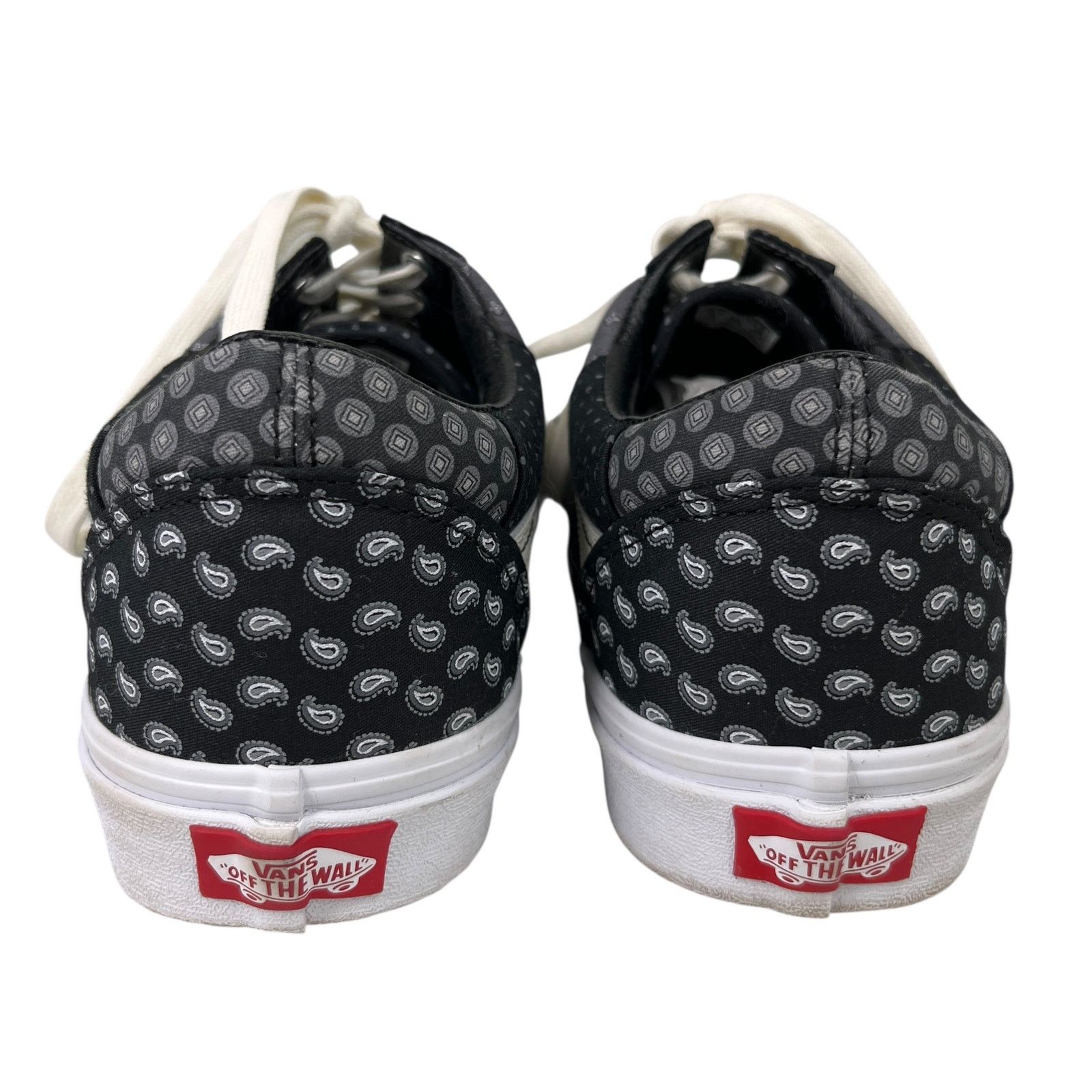 Vans Vans Old Skool Tie Print Patchwork Sneaker M9 W10.5 Black Size US 10.5 / IT 40.5 - 4 Thumbnail