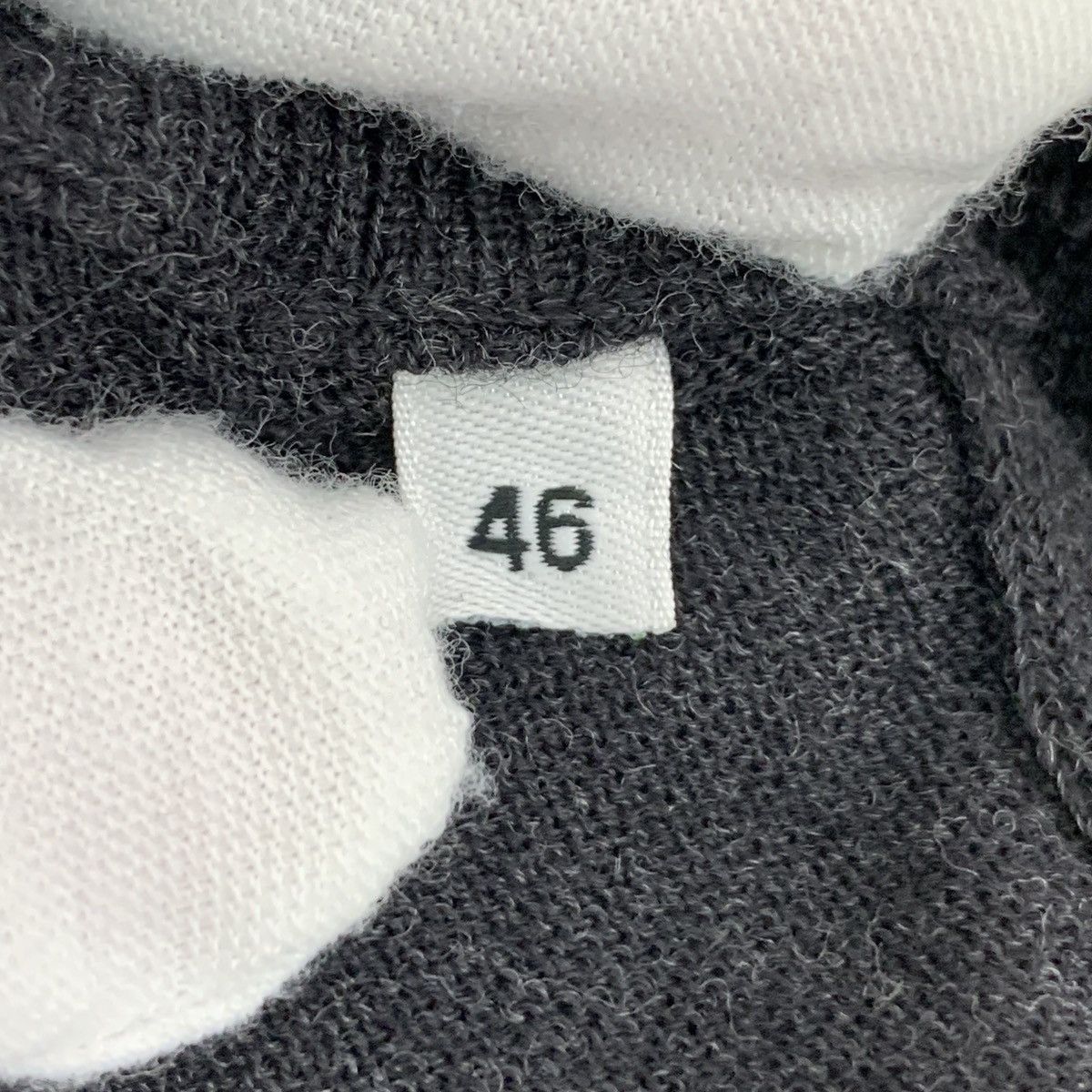 Dolce & Gabbana Dolce & Gabbana Grey Wool Long Sleeve Knit Sweater K26WX Size S / US 4 / IT 40 - 6 Thumbnail