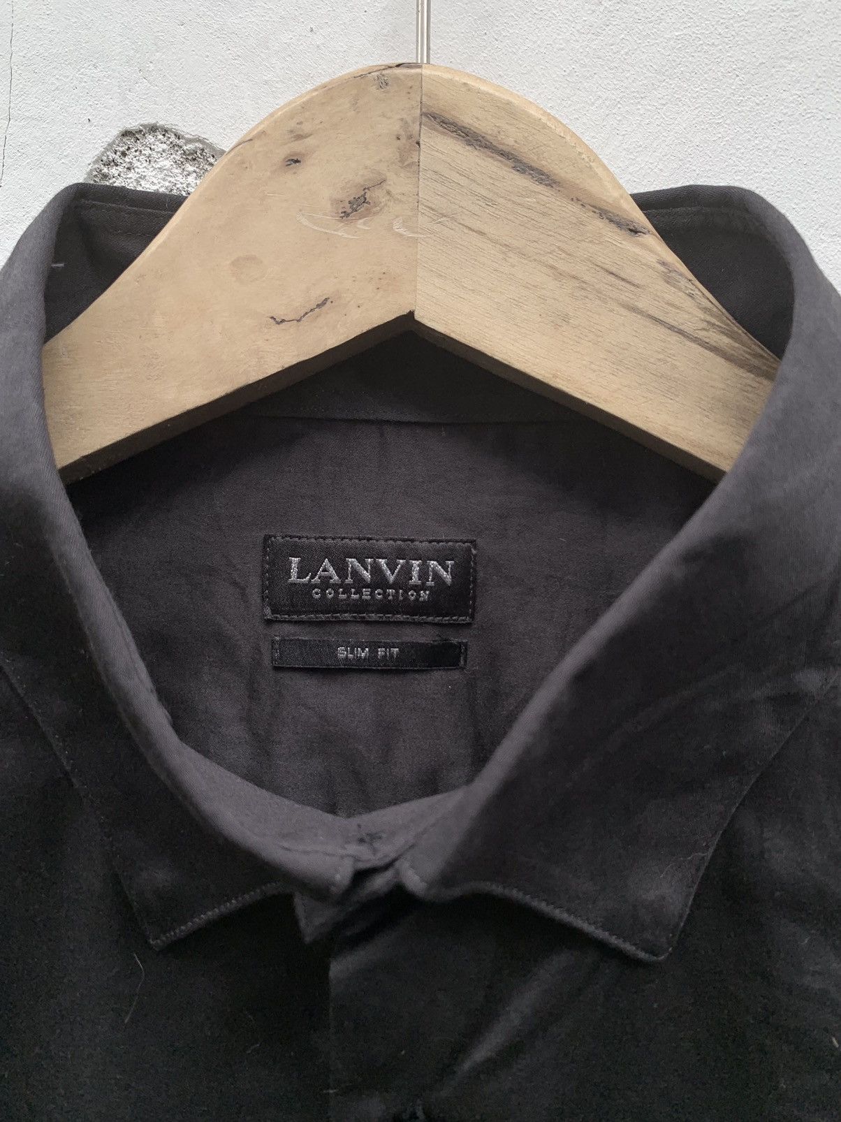 Designer × Lanvin × Vintage Vintage lanvin collection slim fit button up shirt Size US M / EU 48-50 / 2 - 4 Thumbnail