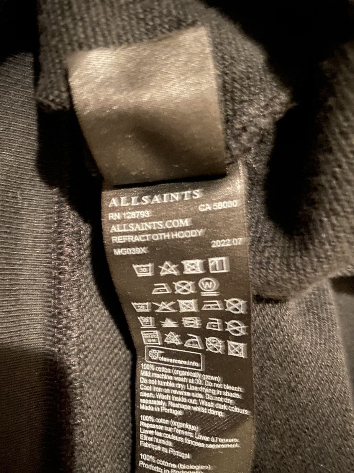 Allsaints Logo Hoodie Size US XS / EU 42 / 0 - 4 Thumbnail