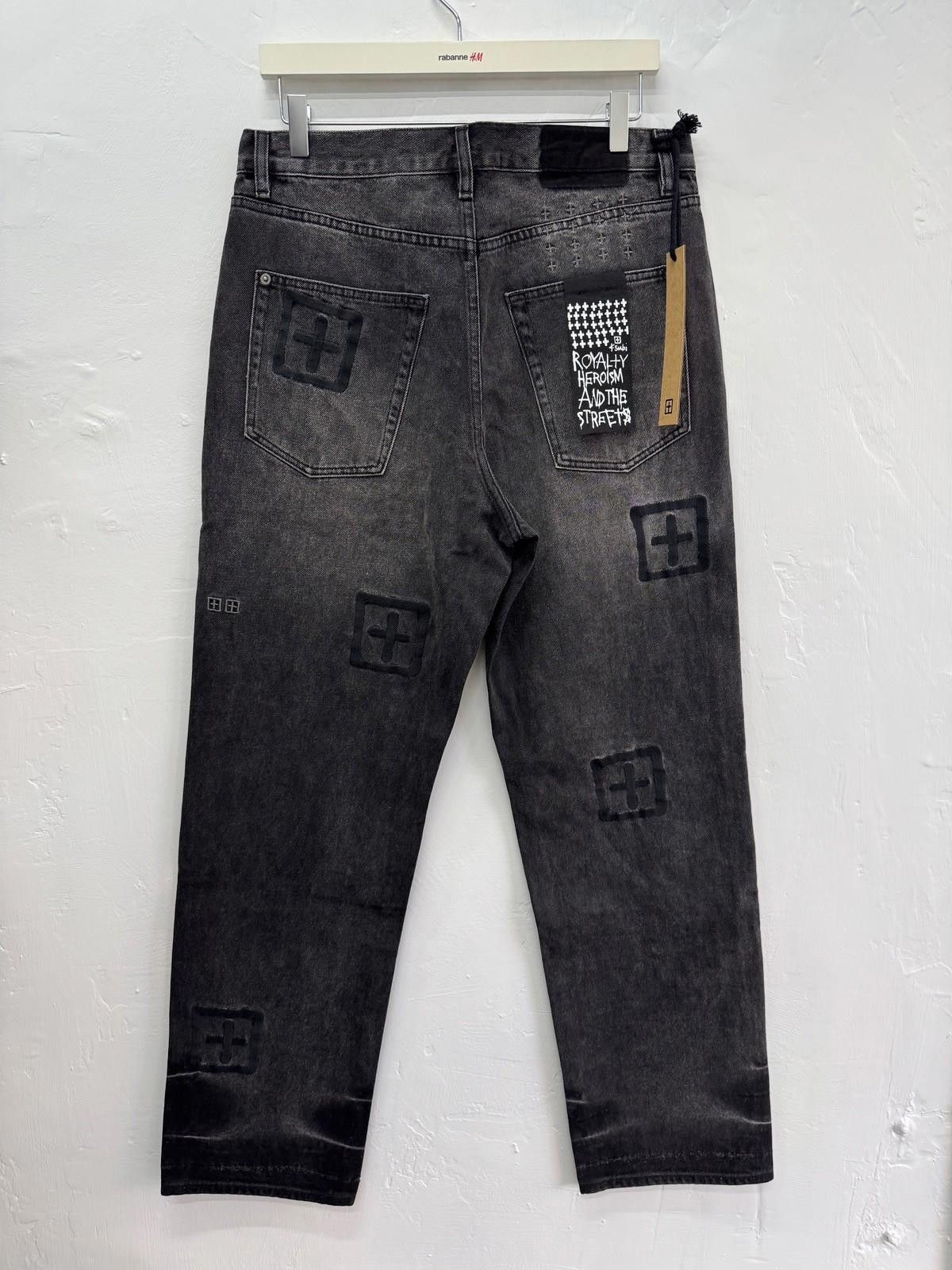 Ksubi new Ksubi mens denim jeans anti k gray black box scatter 32 Size US 32 / EU 48 - 5 Thumbnail