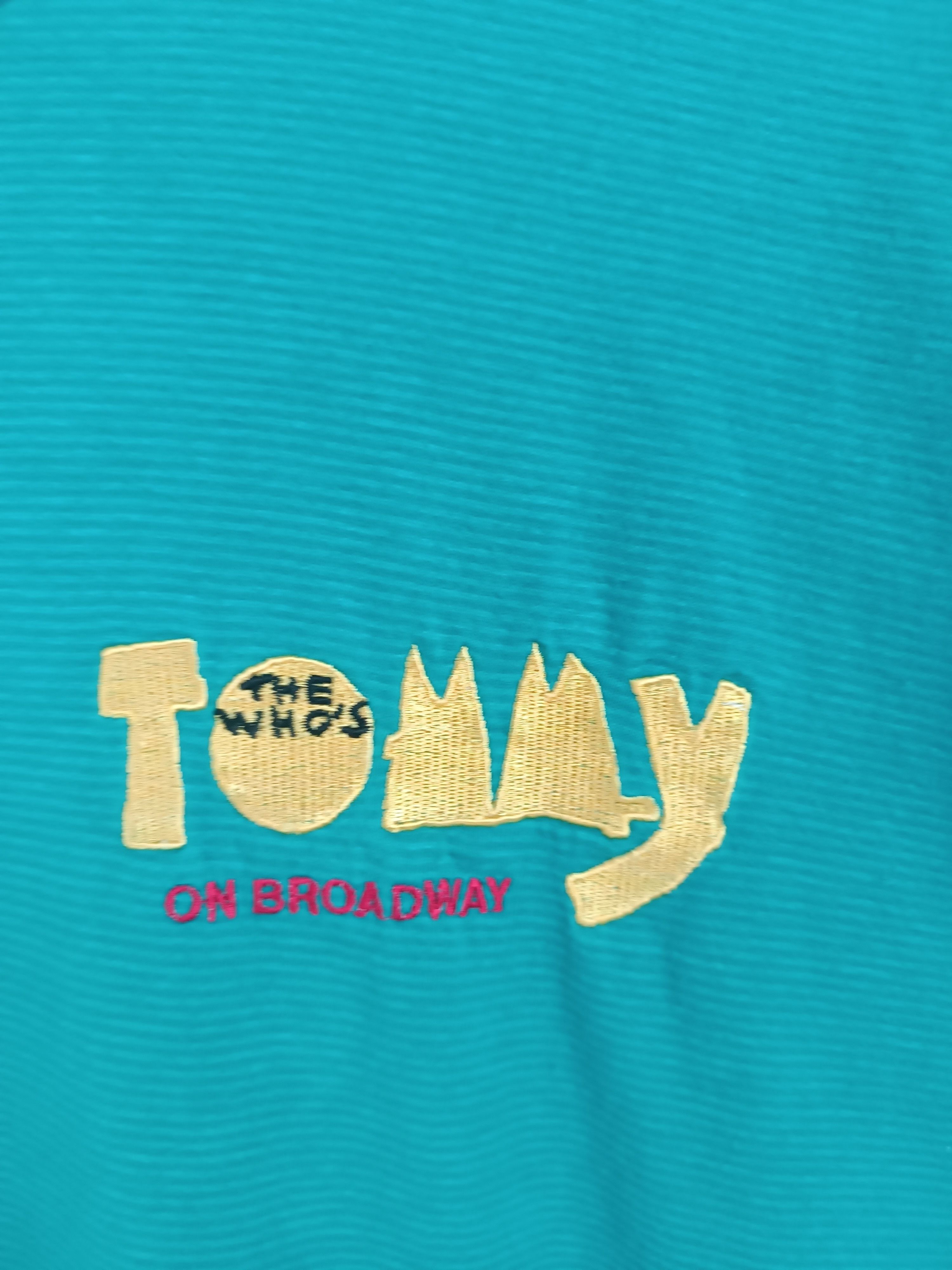 Vintage VINTAGE 90'S TOMMY THE WHO BROADWAY TEE kinks beatles stones Size US L / EU 52-54 / 3 - 9 Thumbnail
