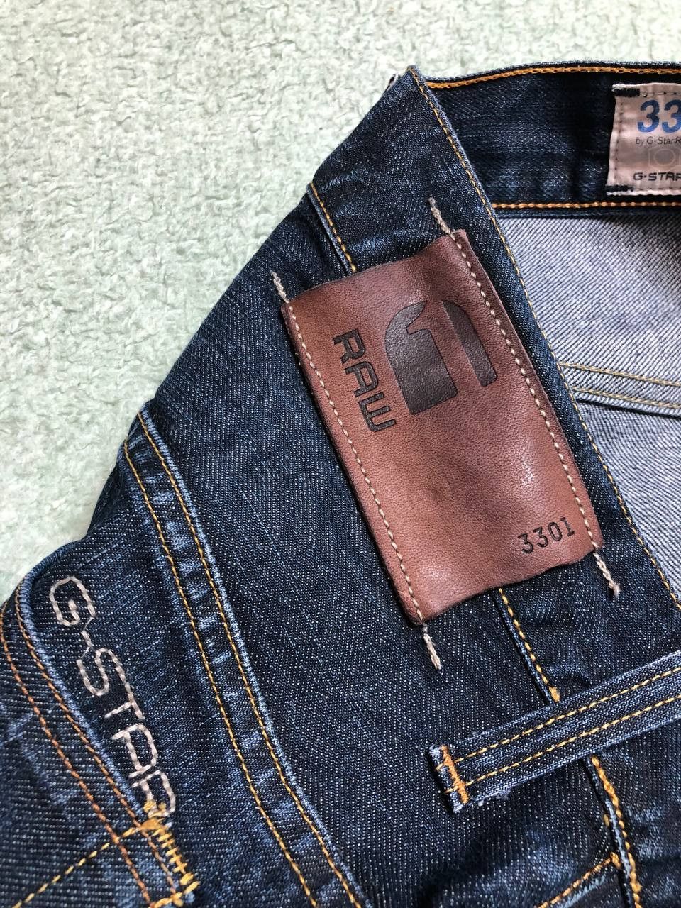 G-Star Vintage G-Star RAW Jean Faded Japan Baggy Style Size US 33 - 8 Thumbnail