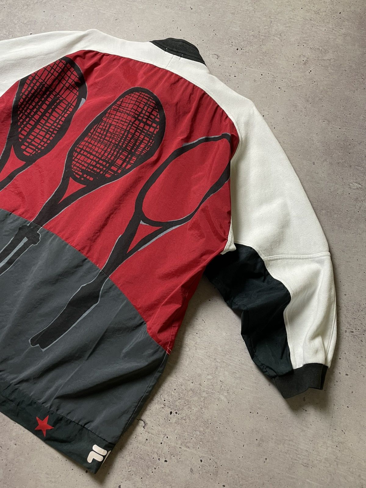 Fila × Vintage Rare Vintage Fila Sweatshirt Size US M / EU 48-50 / 2 - 2 Thumbnail