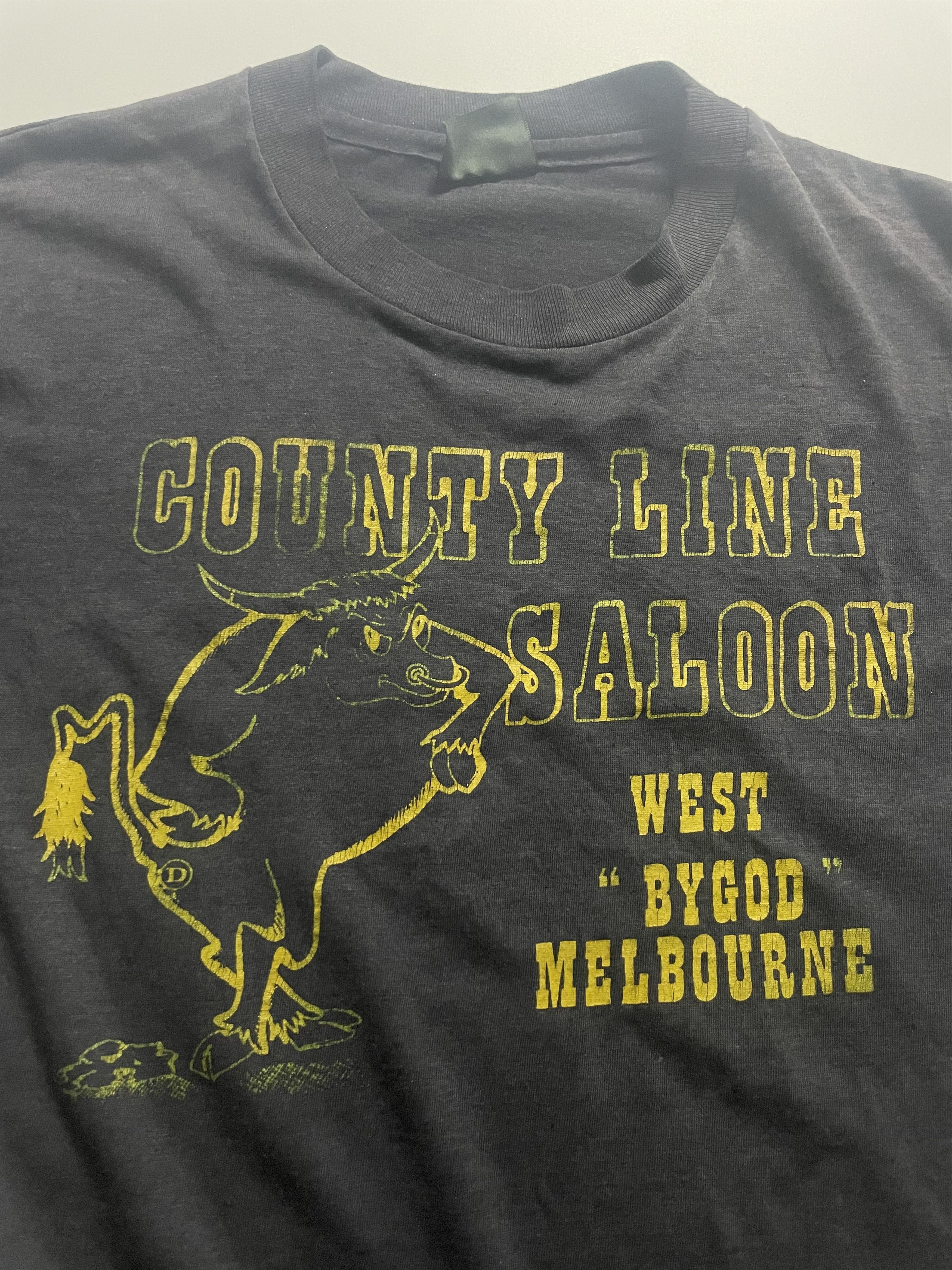 Vintage Vintage County Line Saloon Western T Shirt Size US M / EU 48-50 / 2 - 3 Thumbnail