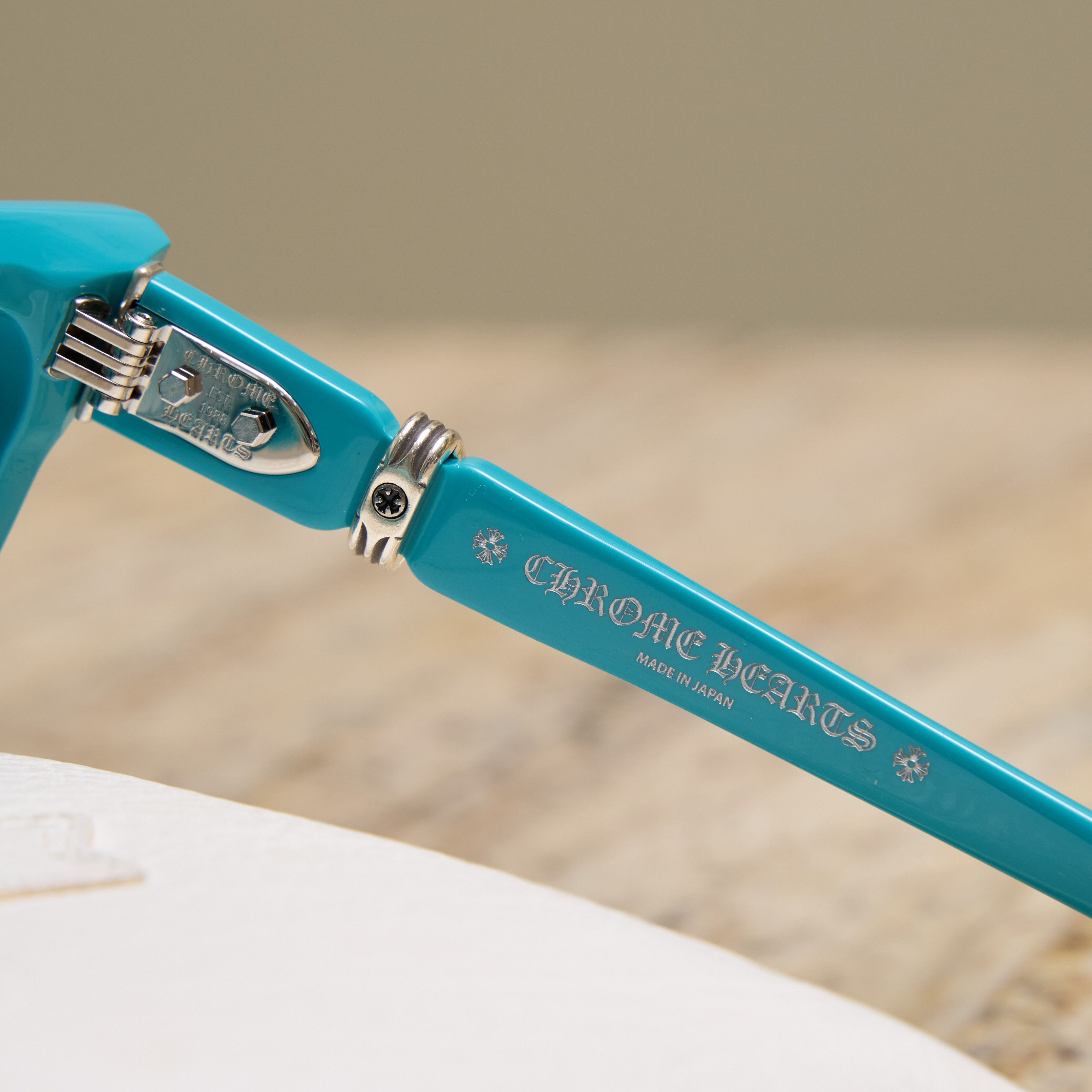 Chrome Hearts CHROME HEARTS CLITERALLY Teal Size ONE SIZE - 4 Thumbnail