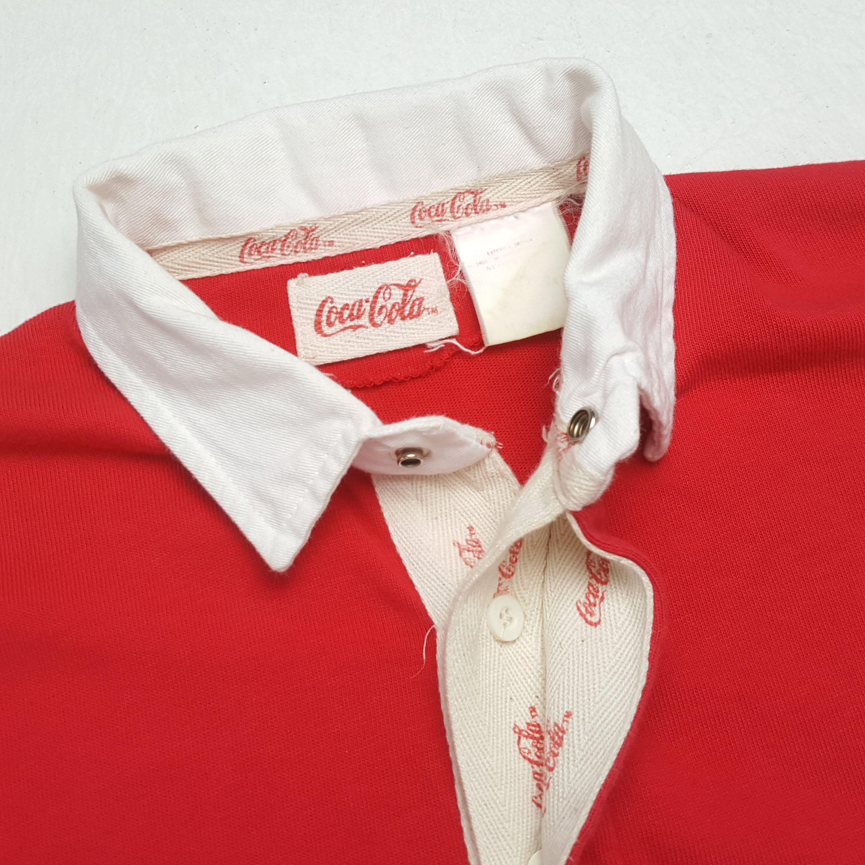 Coca Cola × Vintage COCA COLA Casual Style Polos Size US S / EU 44-46 / 1 - 7 Thumbnail