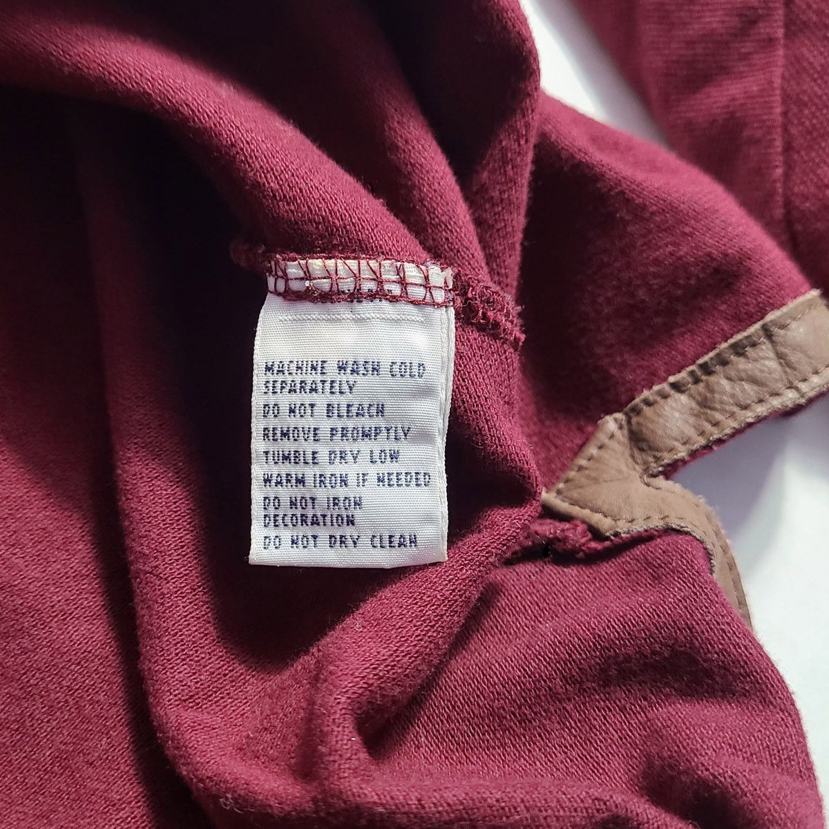 Polo Ralph Lauren × Vintage Long Sleeve Polo Dual Match Leather Edition Size US XXL / EU 58 / 5 - 11 Thumbnail