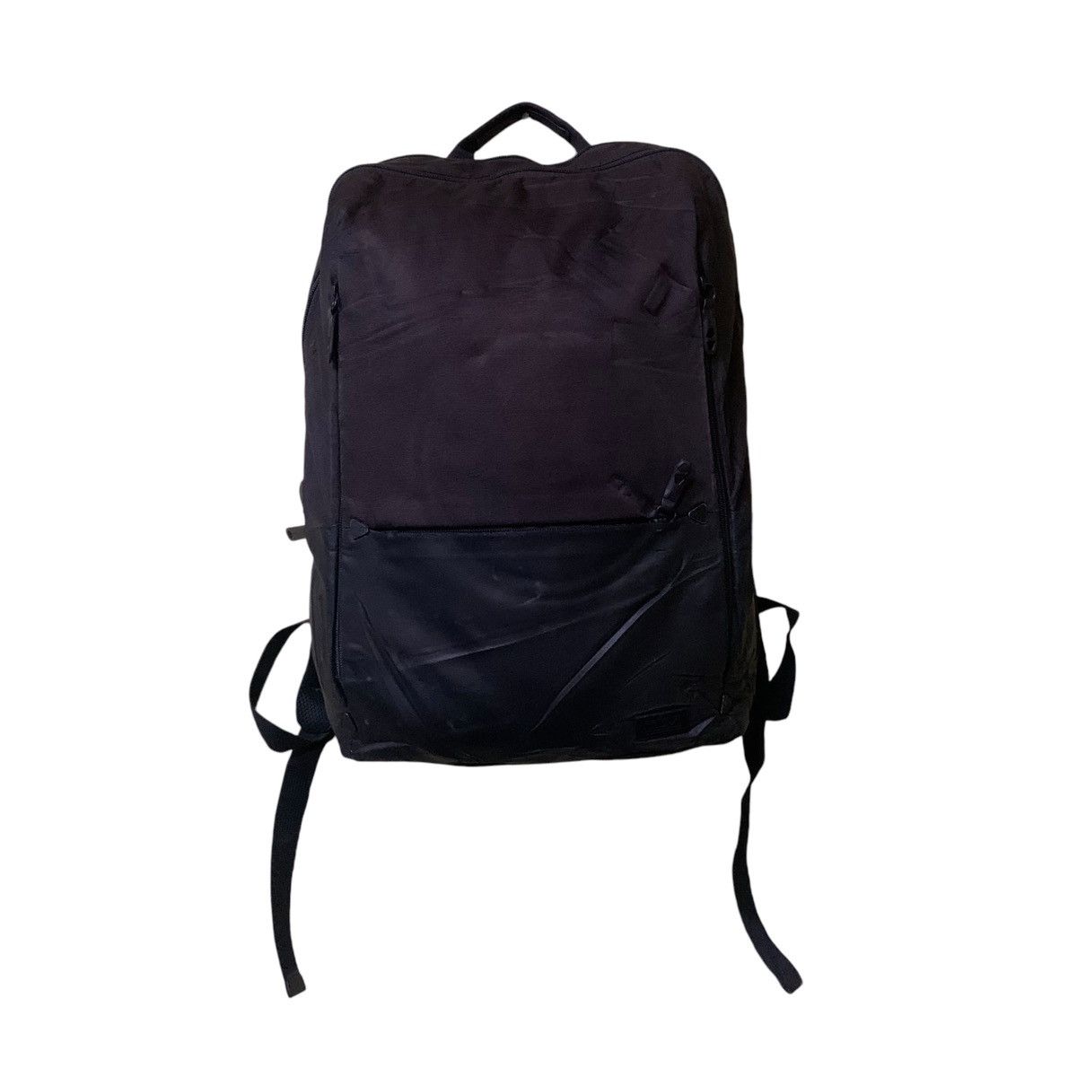 Tumi Tumi Landon Alcott Crocodile Embossed Black Leather Backpack | Grailed