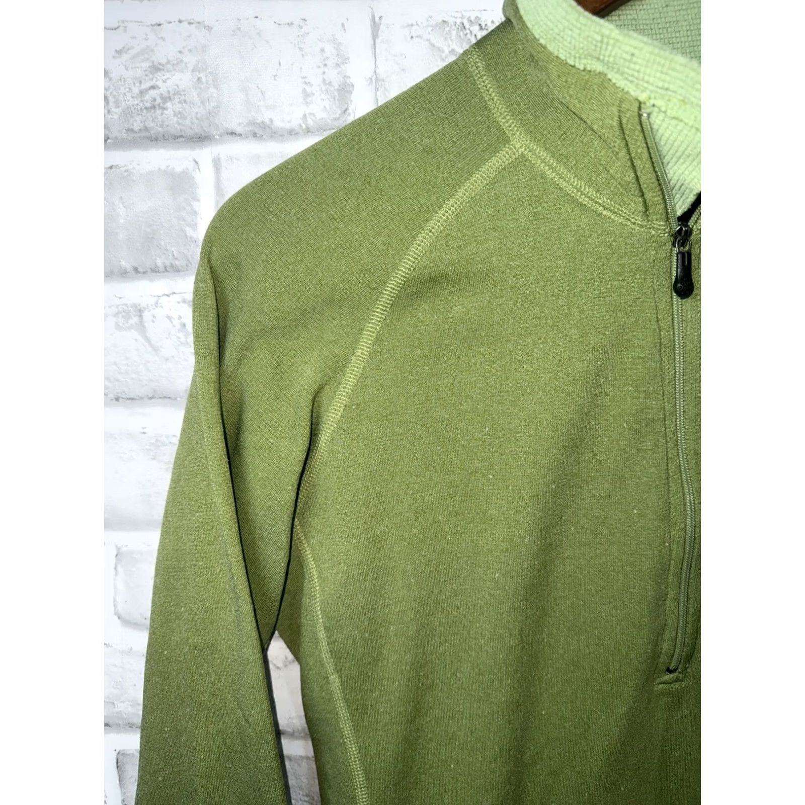Patagonia Patagonia Pullover Womens S Green Vtg Quarter Zip POLARTEC USA Size S / US 4 / IT 40 - 6 Thumbnail