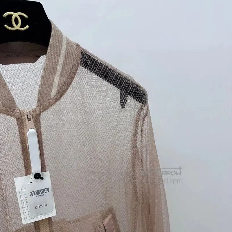 Dior Dior Pink Mesh Ladies Jacket . Size M / US 6-8 / IT 42-44 - 3 Thumbnail