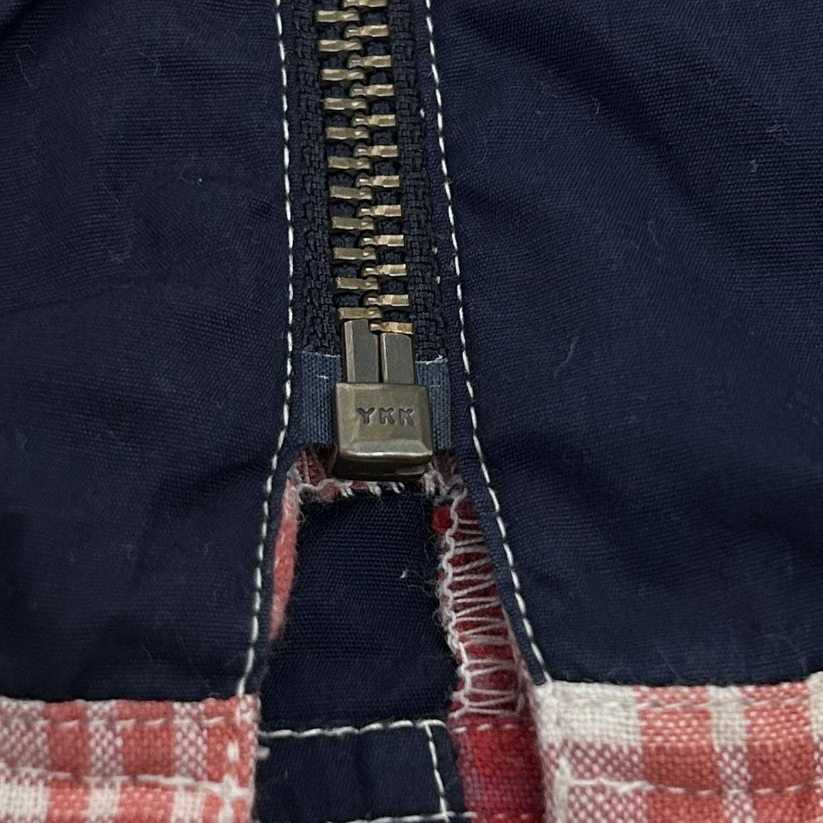 Vintage Vintage BOBSON Patch Work Full Zipper Shirt Size US L / EU 52-54 / 3 - 5 Thumbnail