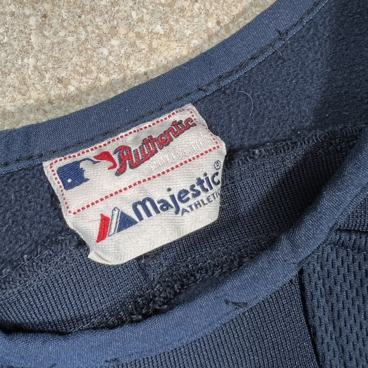 Majestic New York Yankees Sweatshirt Blue Majestic Therma Base Y2K Size US XL / EU 56 / 4 - 4 Thumbnail
