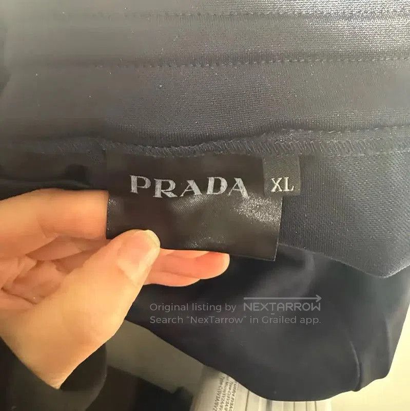Prada Prada XL Dark Blue Casual Pants. Size US 44 / EU 60 - 4 Thumbnail
