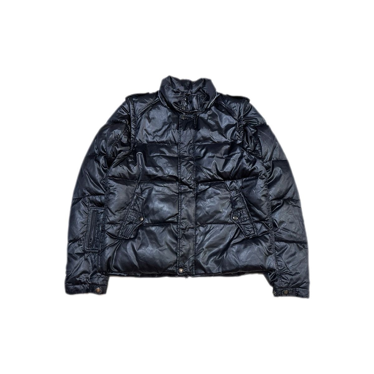 Tete Homme 🔥Tete Homme Issey Miyake Down Jacket Vest Detachable Sleeve Size US L / EU 52-54 / 3 - 1 Thumbnail
