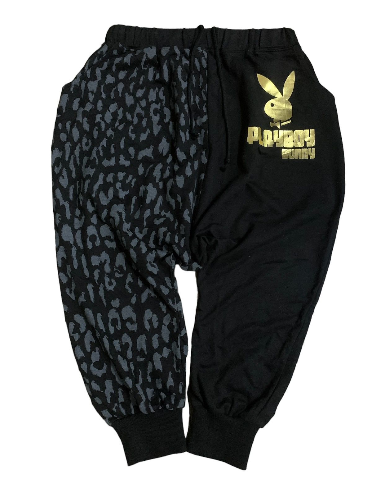 Japanese Brand × Playboy Vtg Japanese Unisex Playboy Leapord Harem Pant Size US 32 / EU 48 - 3 Thumbnail