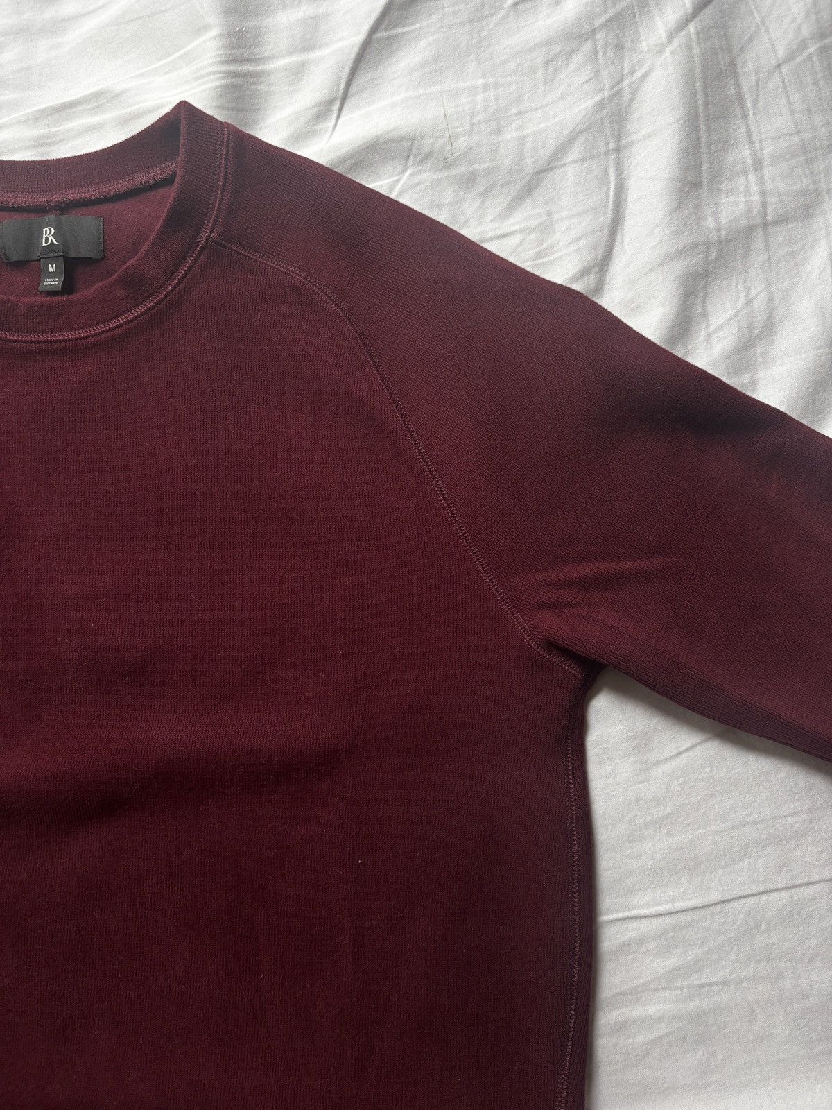 Banana Republic Banana Republic Burgundy Crewneck Size US M / EU 48-50 / 2 - 3 Thumbnail