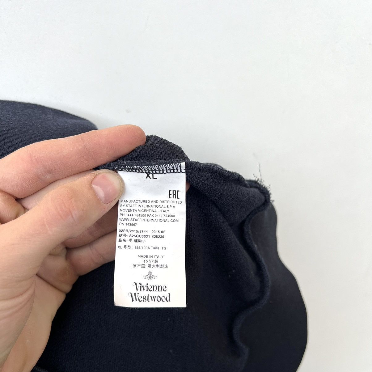 Vivienne Westwood Vintage Vivienne Westwood Sweatshirt Orb Logo Basic Pullover Size US XL / EU 56 / 4 - 4 Thumbnail