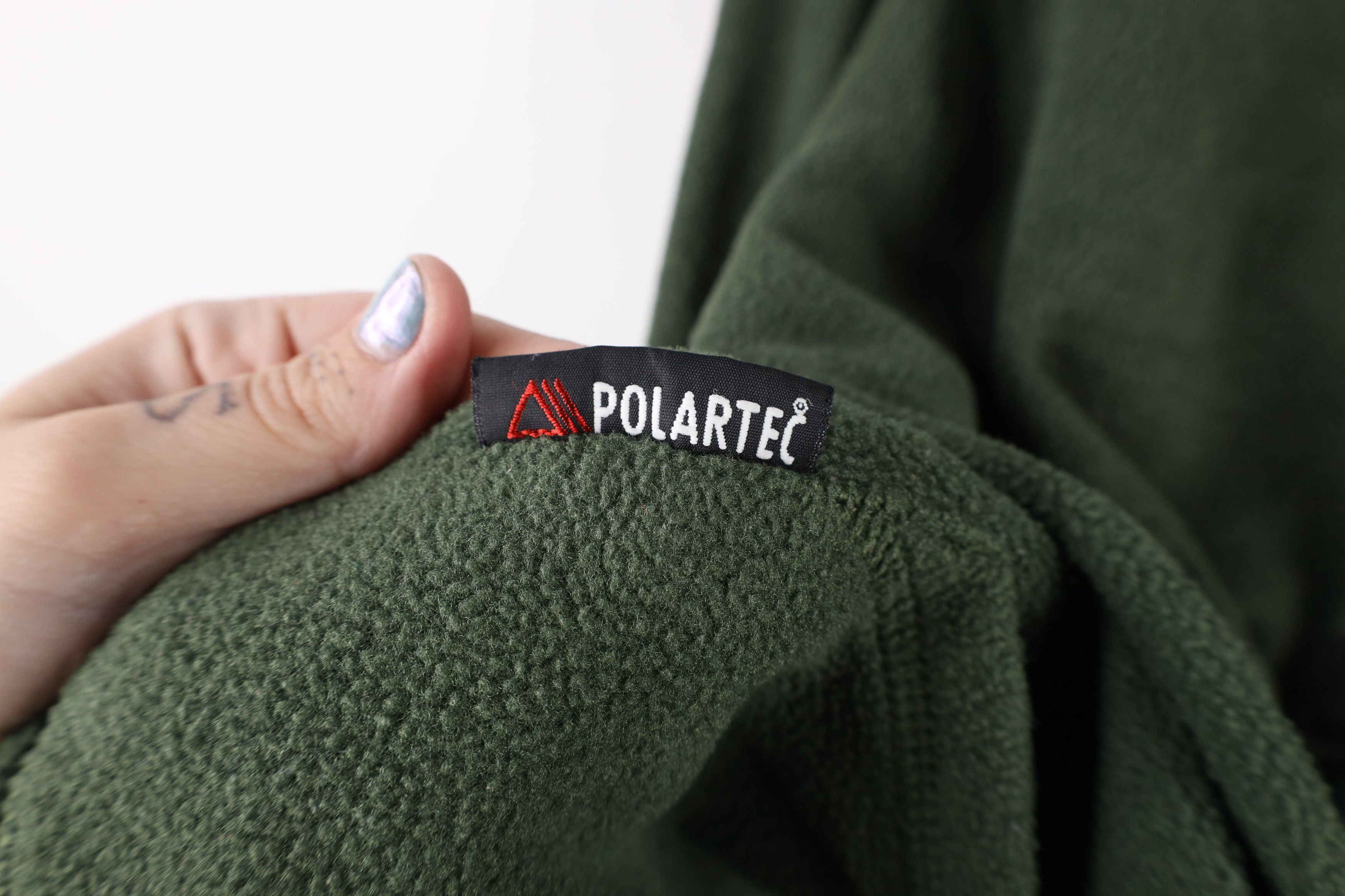 Polartec × Vintage Vintage 90s USMC Fleece Half Zip Pullover Sweater USA Size US M / EU 48-50 / 2 - 7 Thumbnail
