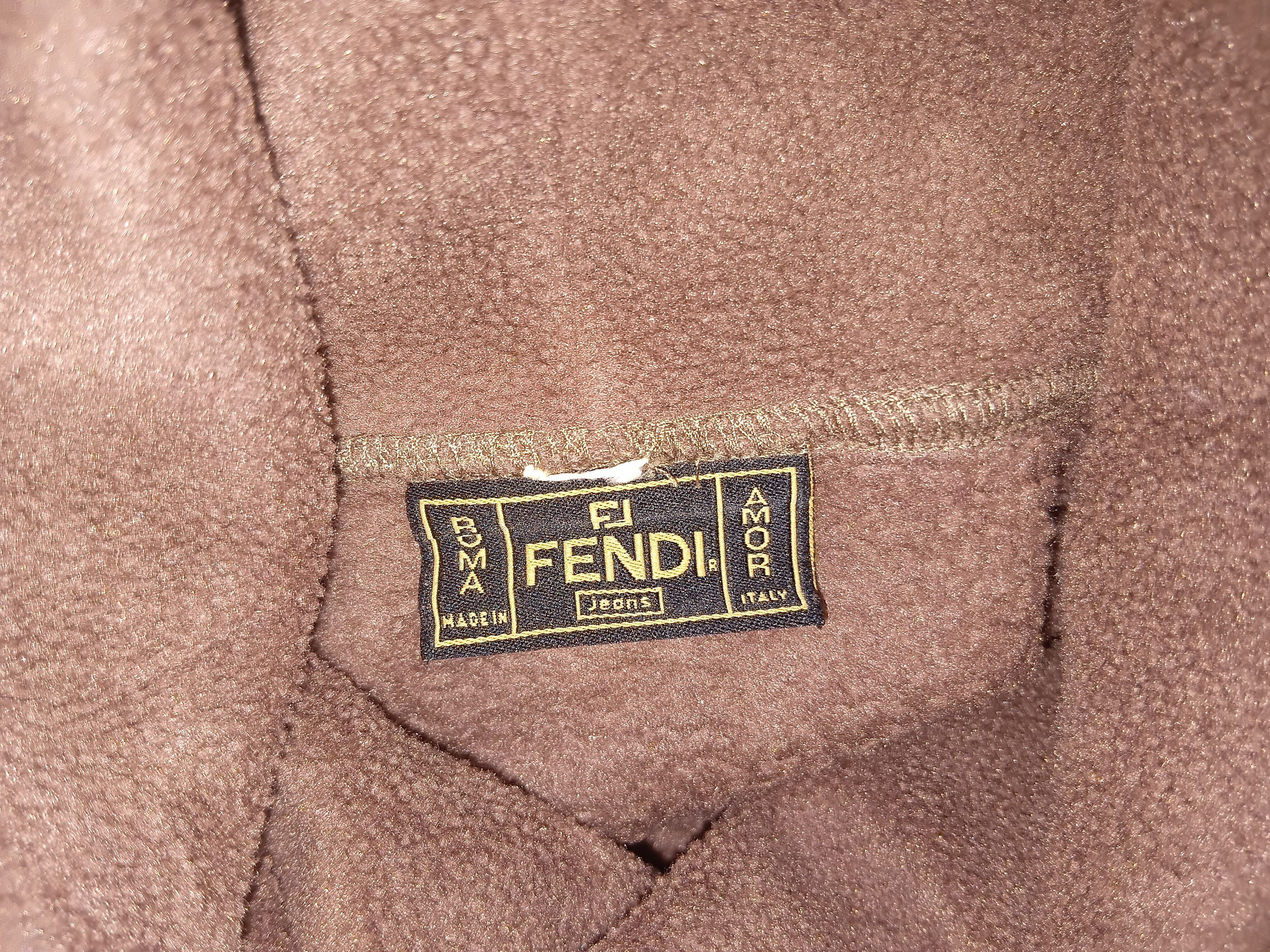 Fendi Vintage Fendi Turtle Neck Sweatshirt Size US M / EU 48-50 / 2 - 6 Thumbnail