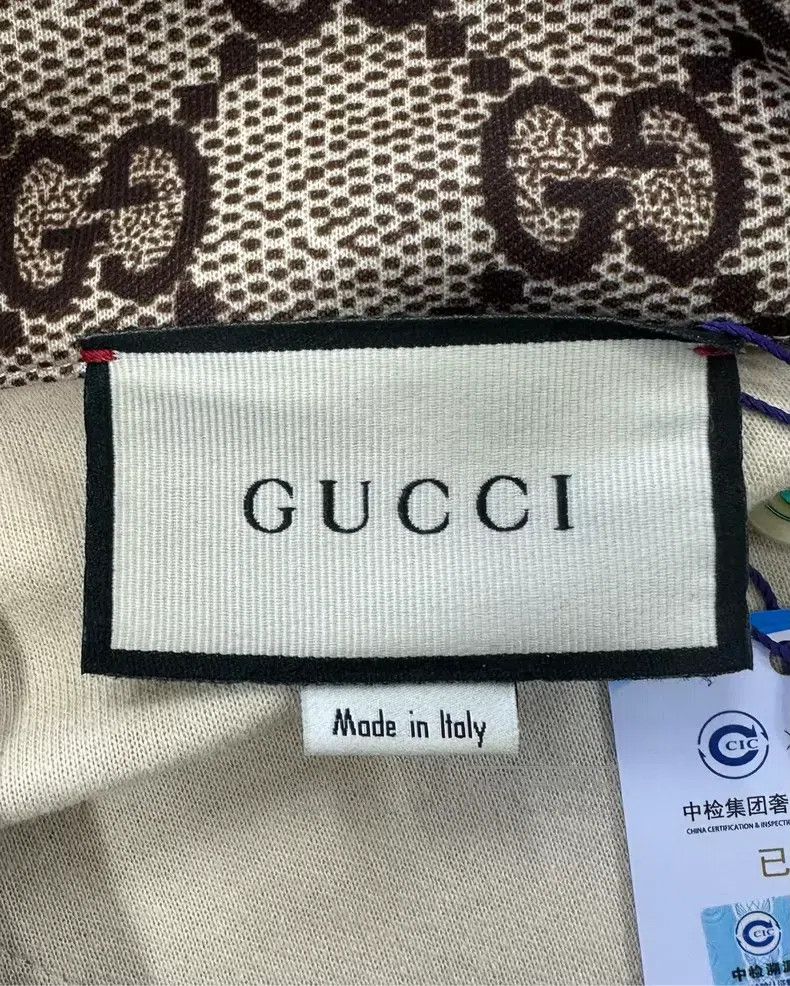 Gucci Gucci Brown colorful striped full-print old flower logo zi Size US XS / EU 42 / 0 - 3 Thumbnail