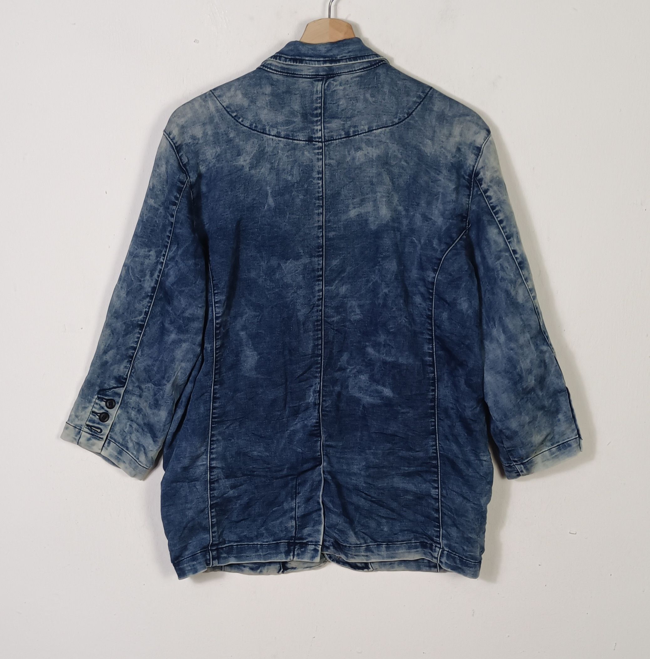 semanticdesign Semantic Design 3/4 Sleeve Denim Jacket Size US L / EU 52-54 / 3 - 2 Thumbnail