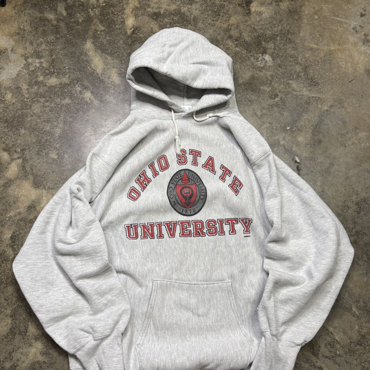 Champion vintage champion reverse weave ohio state pullover hoodie Size US XXL / EU 58 / 5 - 1 Thumbnail