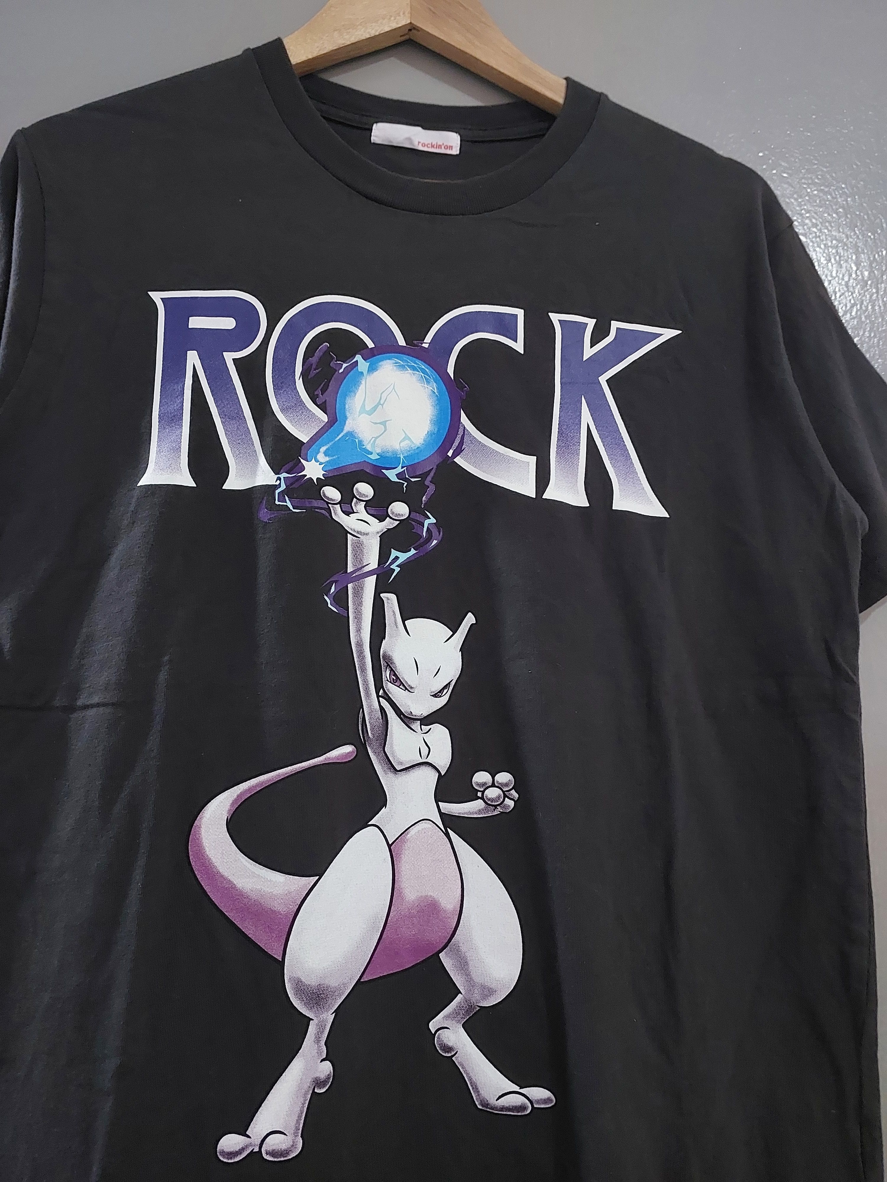 Anime POKEMON MEWTWO X ROCK IN JAPAN FEST 2019 ANIME T SHIRT Size US M / EU 48-50 / 2 - 3 Thumbnail