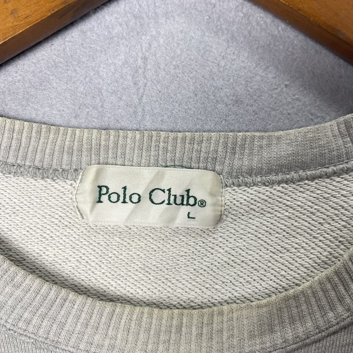 Vintage Vintage Polo Club Embroidered Sweatshirt Size US L / EU 52-54 / 3 - 7 Thumbnail