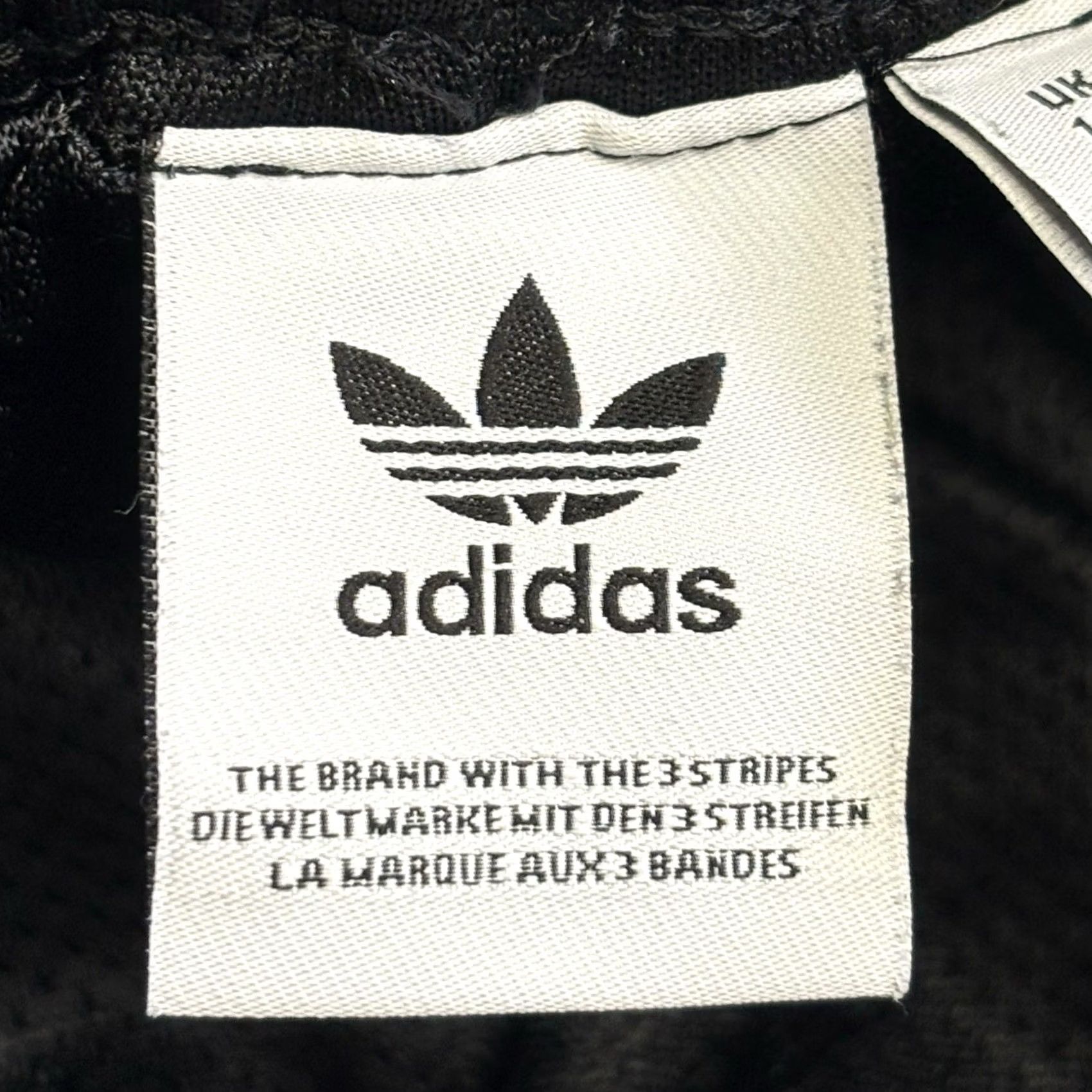 Adidas VINTAGE Adidas Originals Track Pants Womens Black White Logo Large UK14? Size 36" / US 14 / IT 50 - 6 Thumbnail