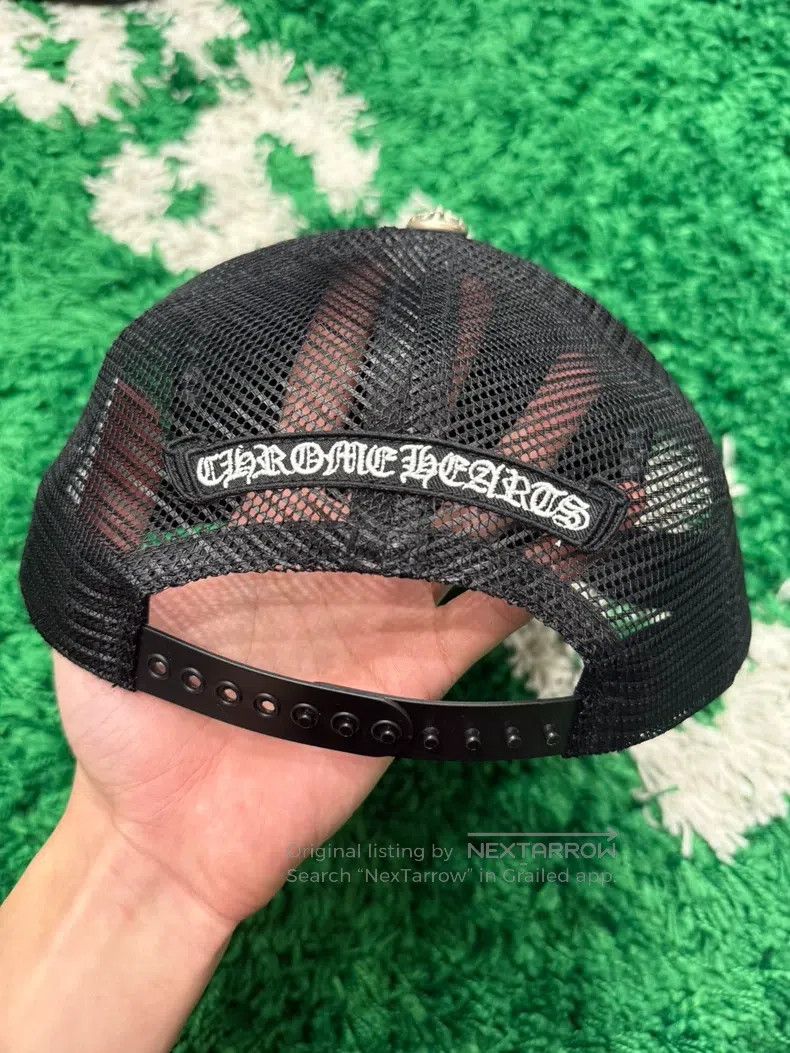 Chrome Hearts CHROME HEARTS Size OS Black three-piece leather baseball ca Size ONE SIZE - 4 Thumbnail