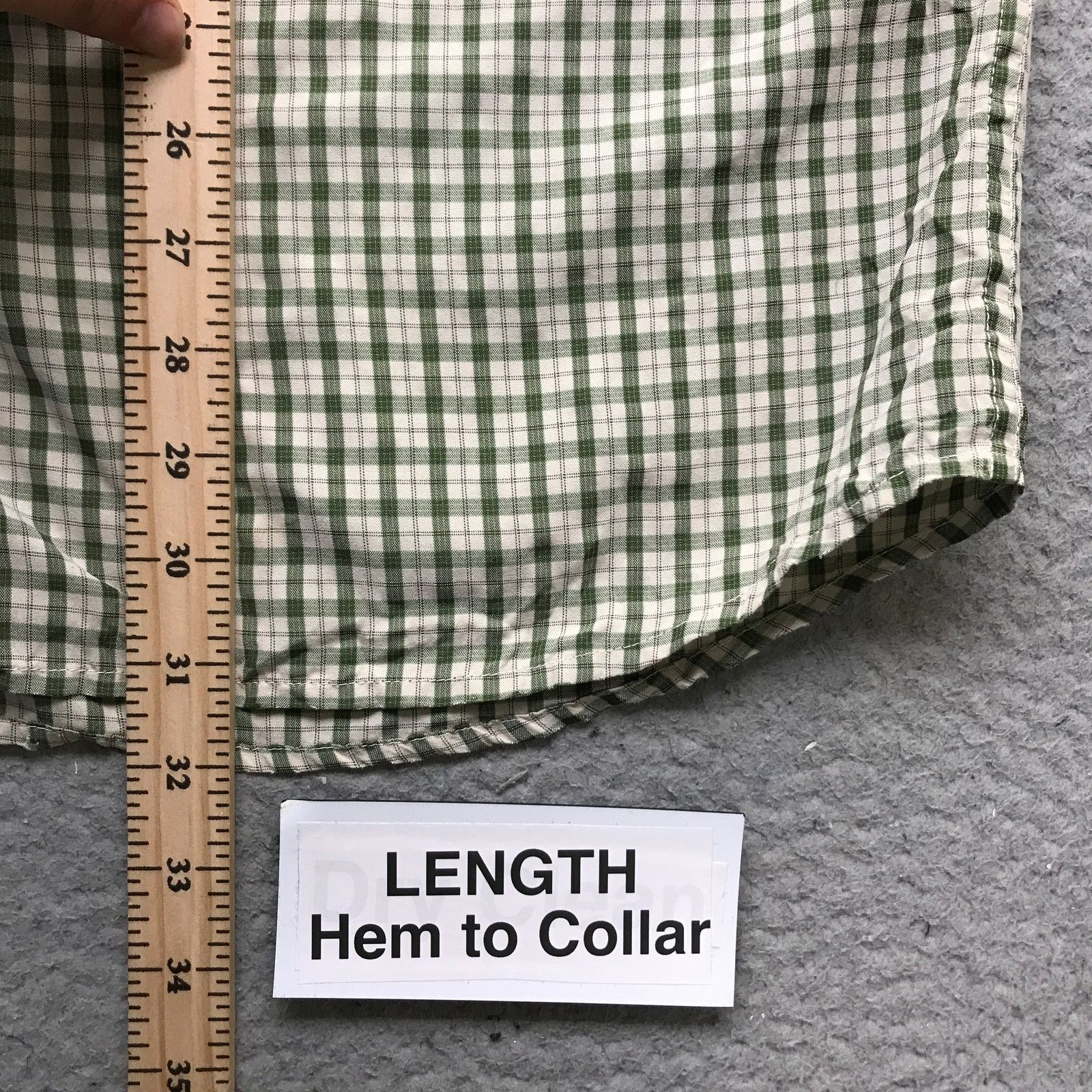 The North Face The North Face Mesh Crimmel Hiking Shirt Mens XL Plaid Green Size US XL / EU 56 / 4 - 6 Thumbnail
