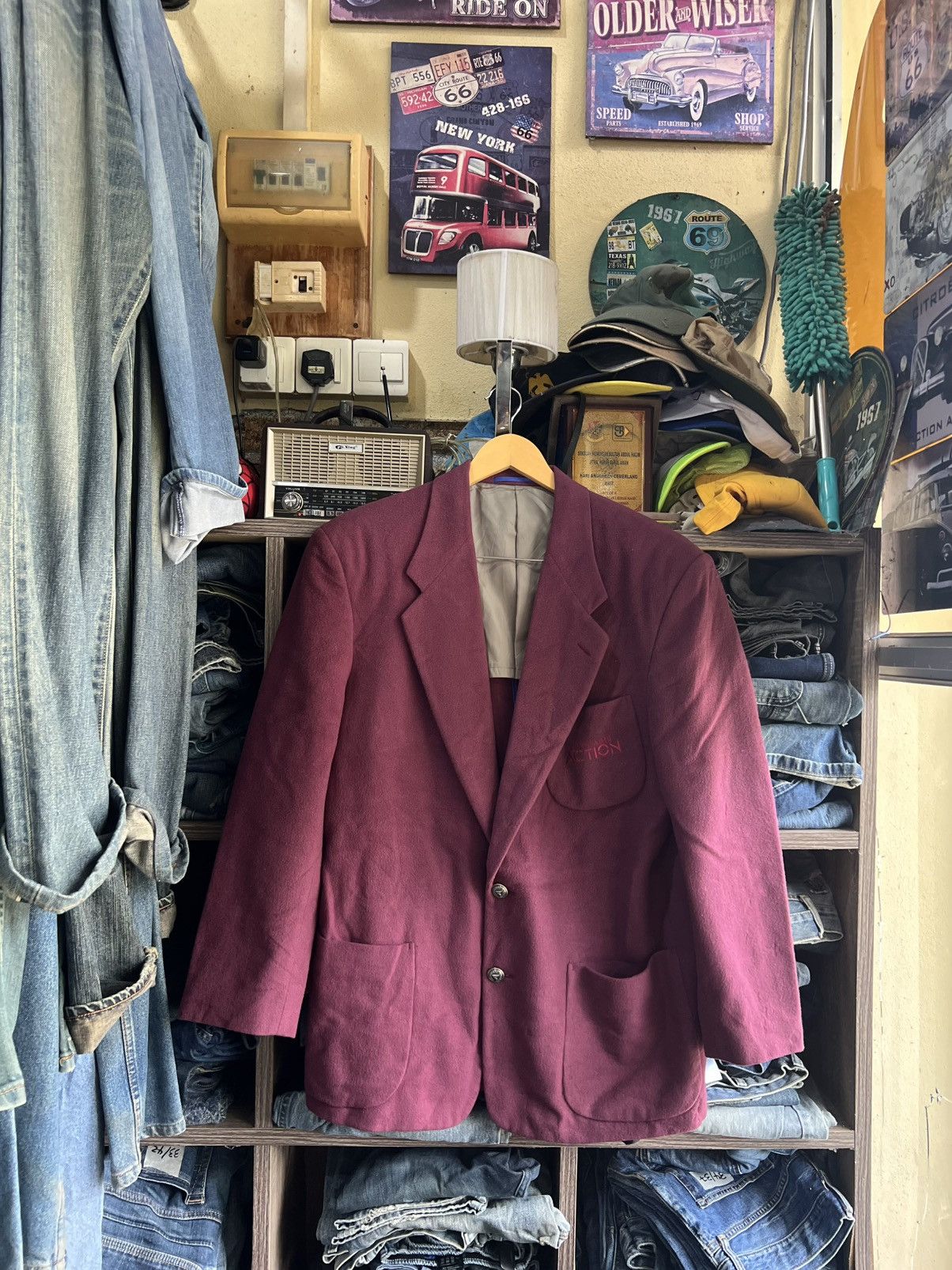 Trussardi 🔥Made in Japan Trussardi Action Blazer Size 46R - 1 Thumbnail
