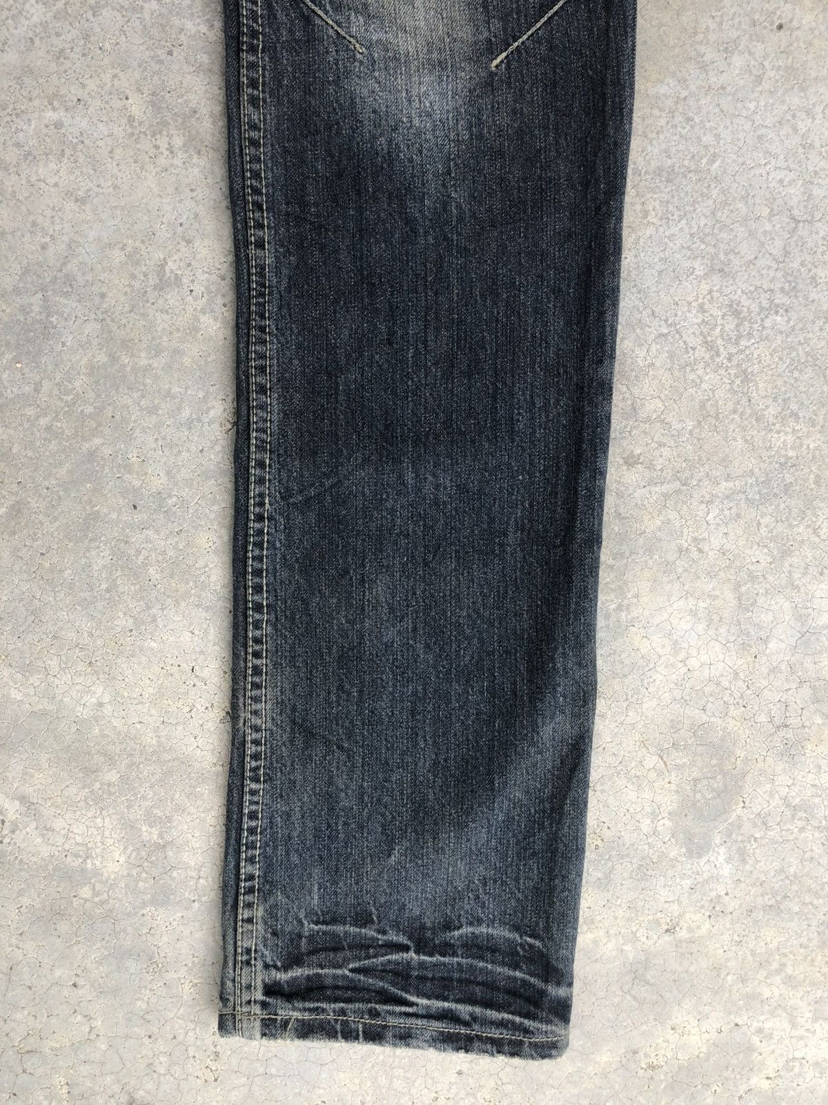 Japanese Brand Japanese Denim Lab Double Waist Distressed Denim Slim Size US 34 / EU 50 - 8 Thumbnail