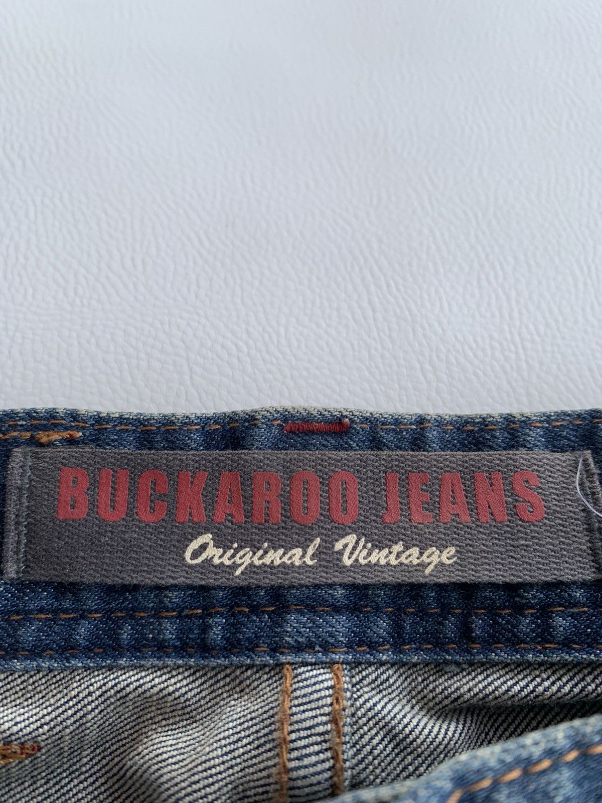 Japanese Brand Buckaroo Crazy Distressed Studded Japanese Slim Jeans Pants Size US 28 / EU 44 - 6 Thumbnail