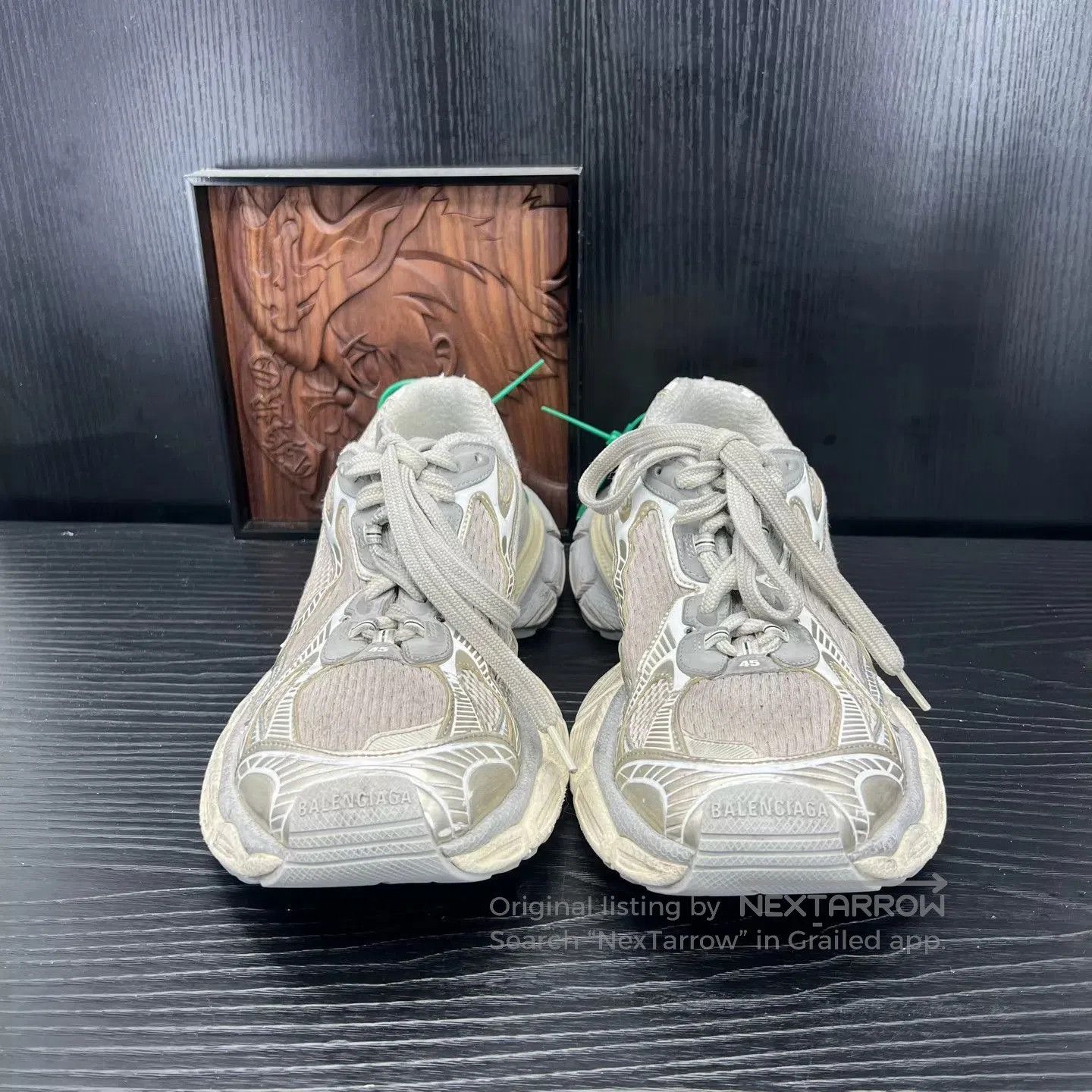Balenciaga Beige Low. Size US 12 / EU 45 - 4 Thumbnail