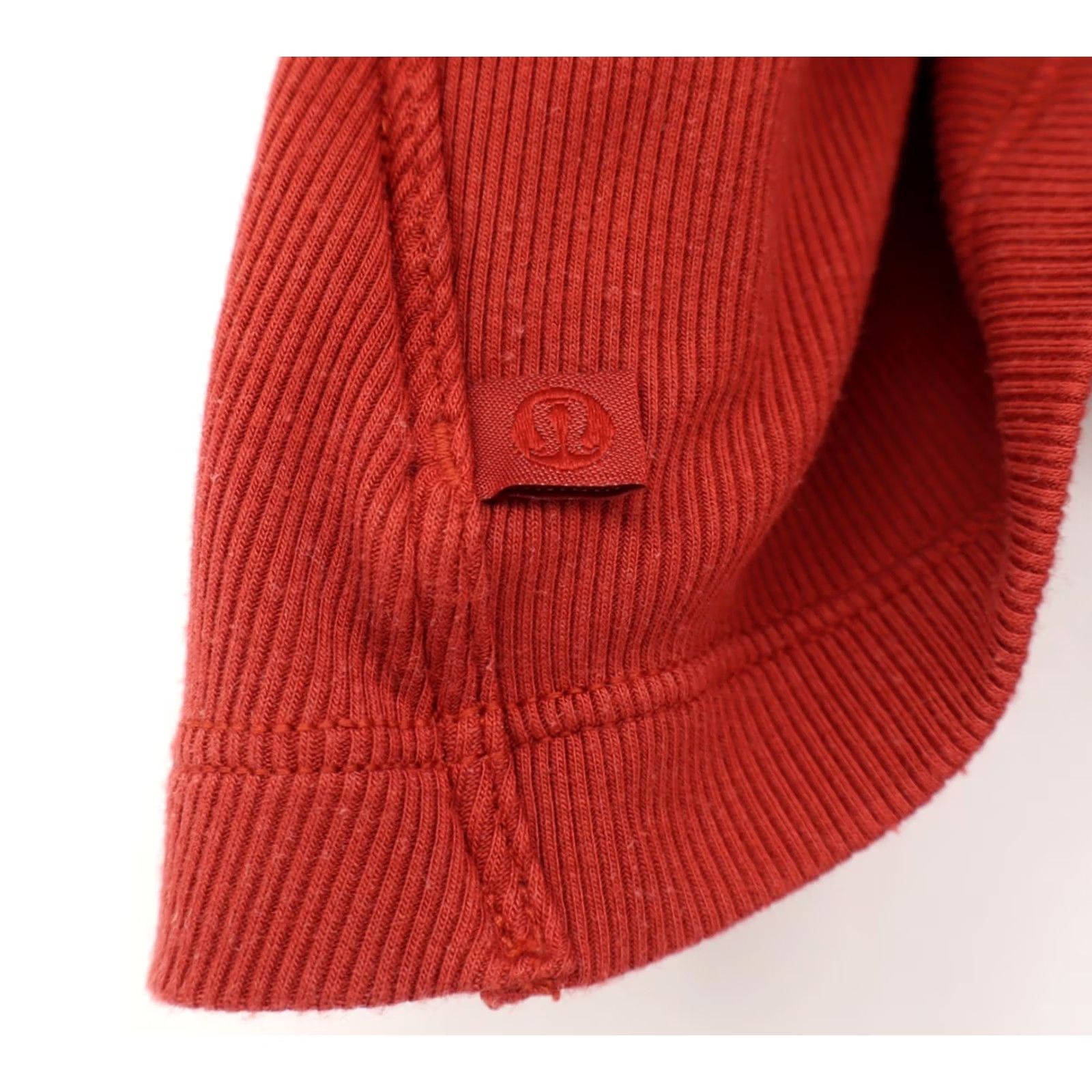 Lululemon Lululemon Women's Ribbed Athletic Crop Top Cayanne Orange Size 8 Size M / US 6-8 / IT 42-44 - 3 Thumbnail