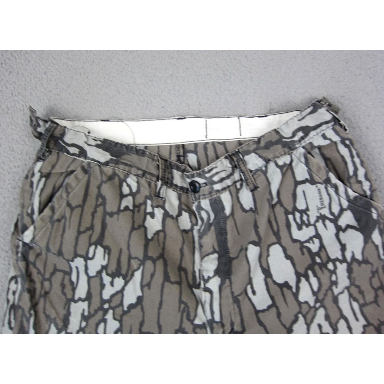 Vintage VINTAGE Rebark Pants Mens 36 Gray Brown Camouflage Camo American Hunt 70s Size US 36 / EU 52 - 7 Thumbnail